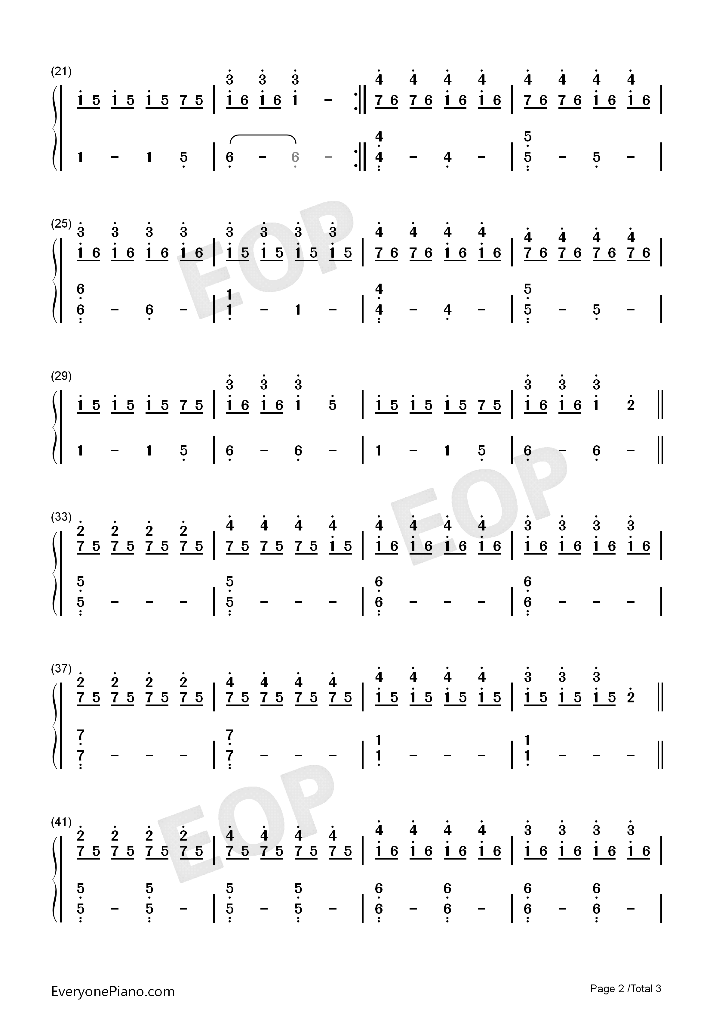 Before_You_Start_Your_Day钢琴简谱_Twenty_One_Pilots演唱