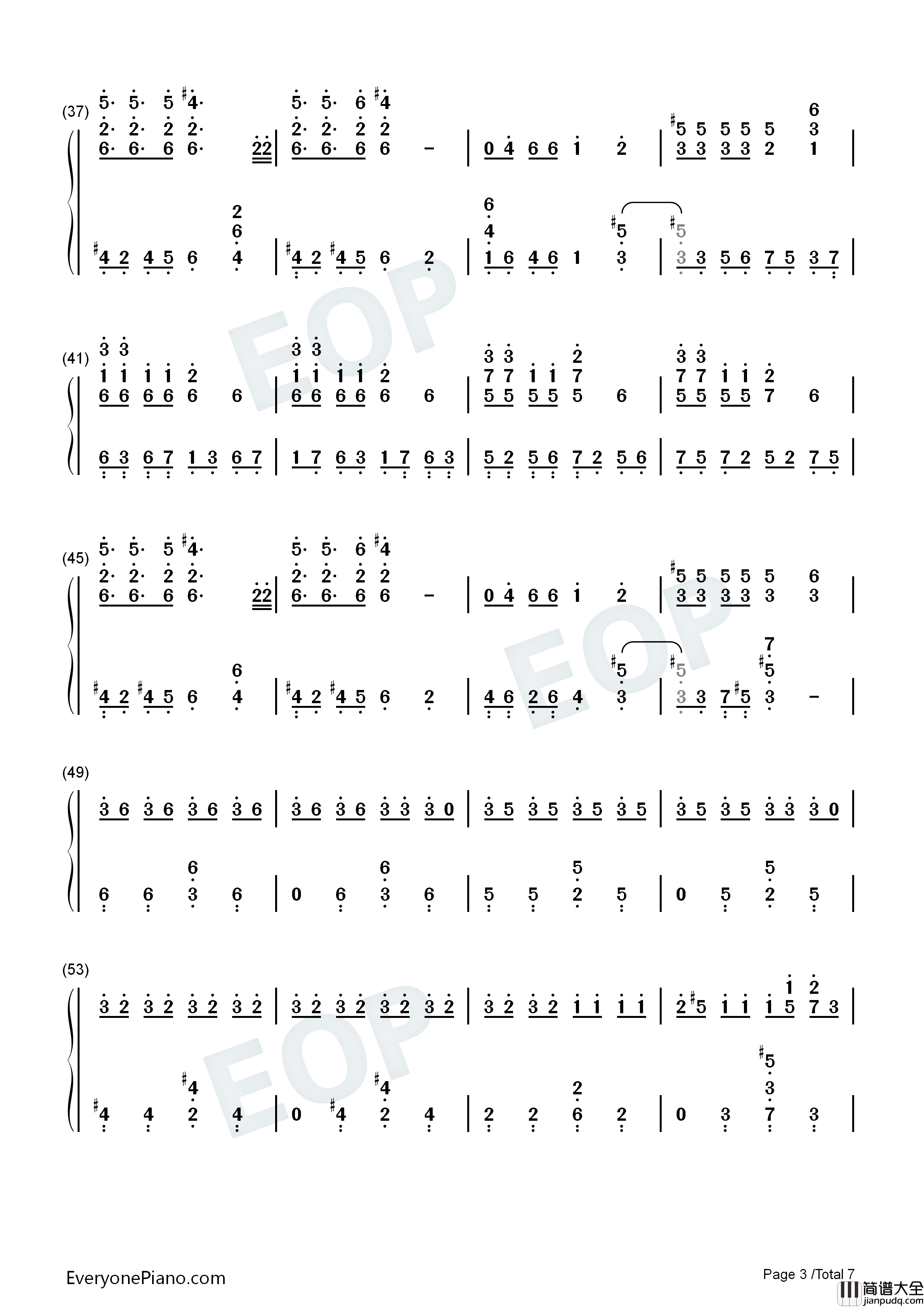 Faded_In_My_Last_Song钢琴简谱_NCT_U演唱