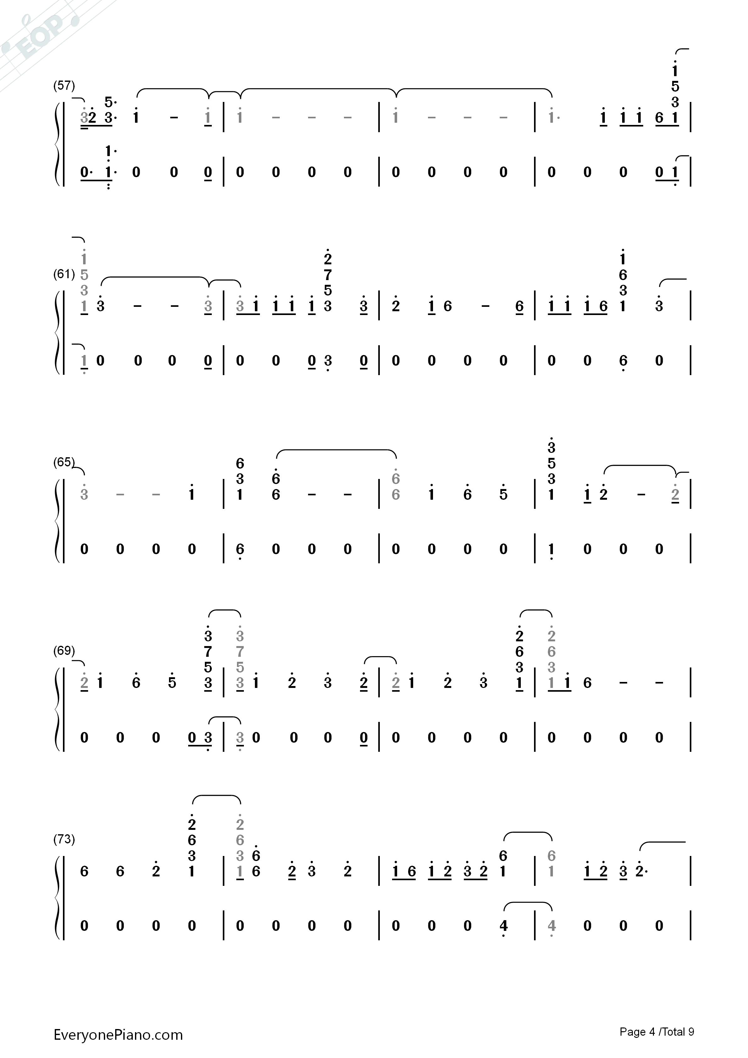 Capital_Letters钢琴简谱_Hailee_Steinfeld演唱