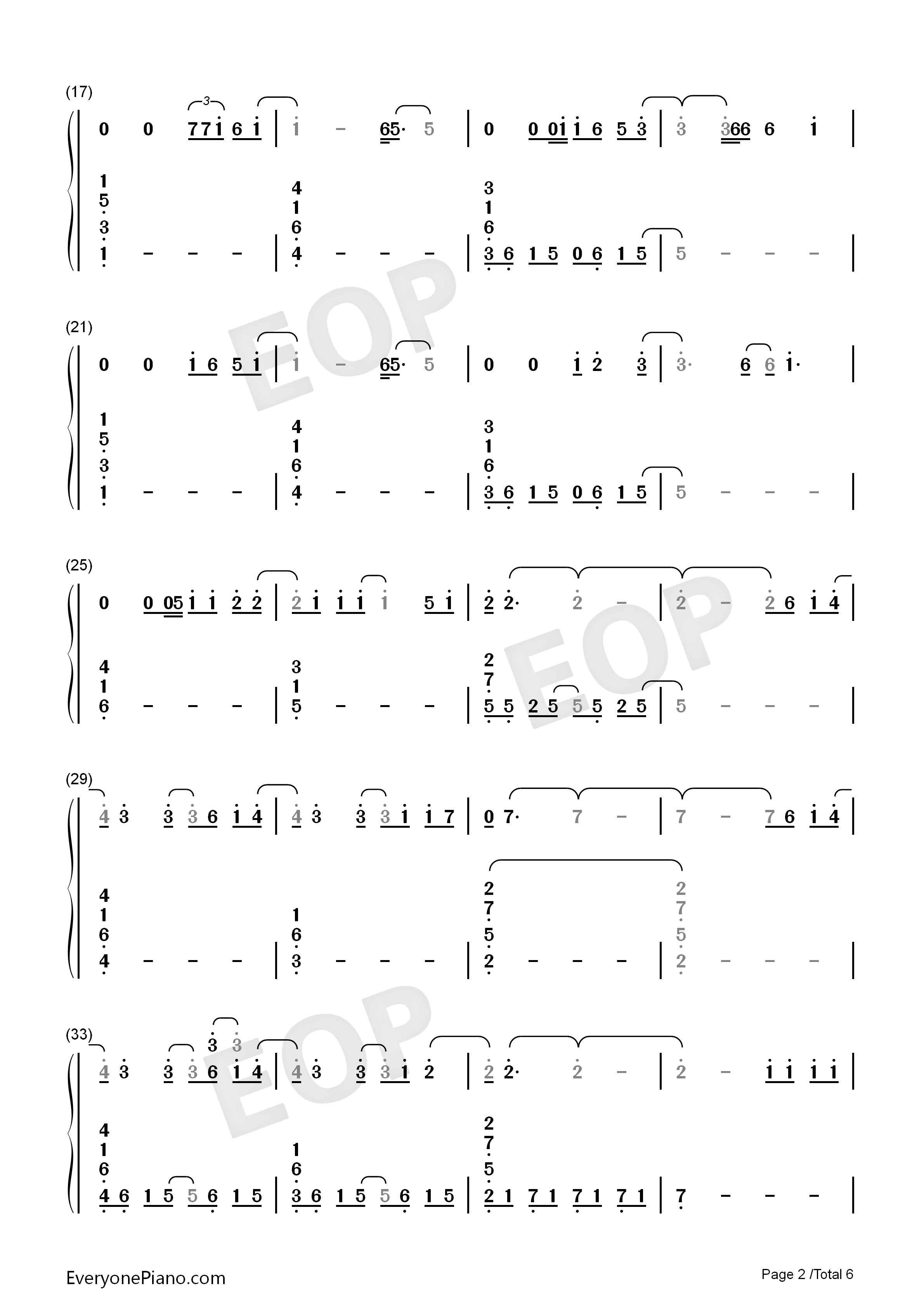 In_This_Together钢琴简谱_Steven_Price_Ellie_Goulding演唱