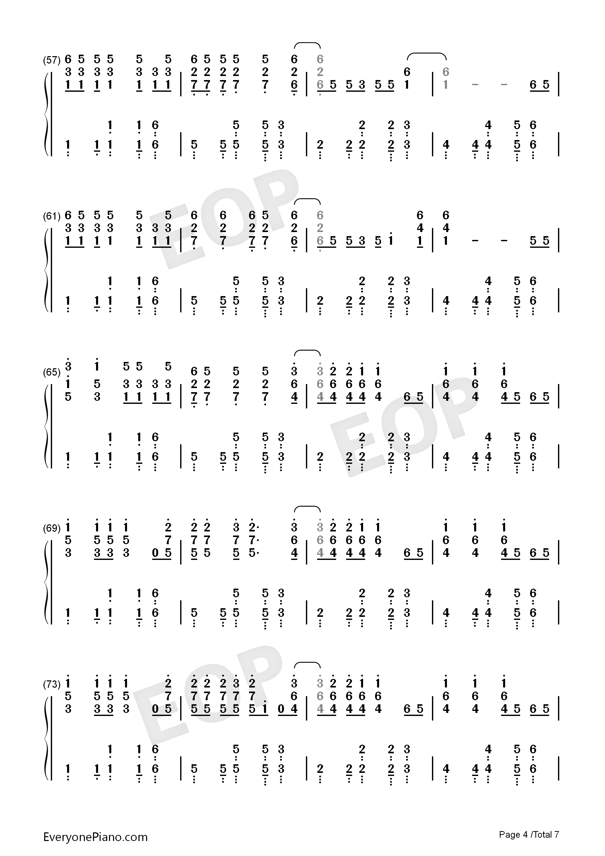 Pumped_up_kicks钢琴简谱_Foster_the_People演唱