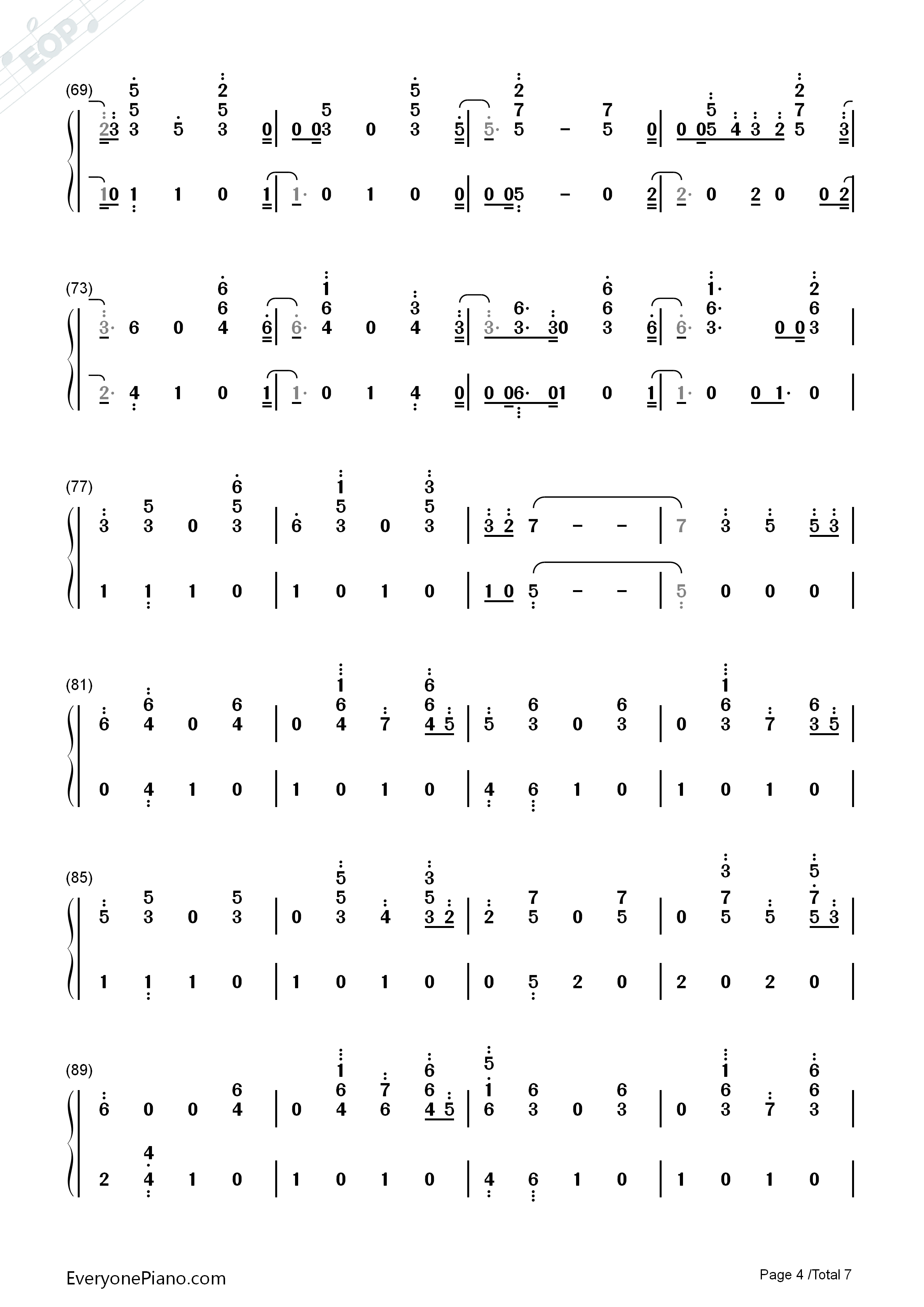 Something's_Gotta_Give钢琴简谱_Camila_Cabello演唱