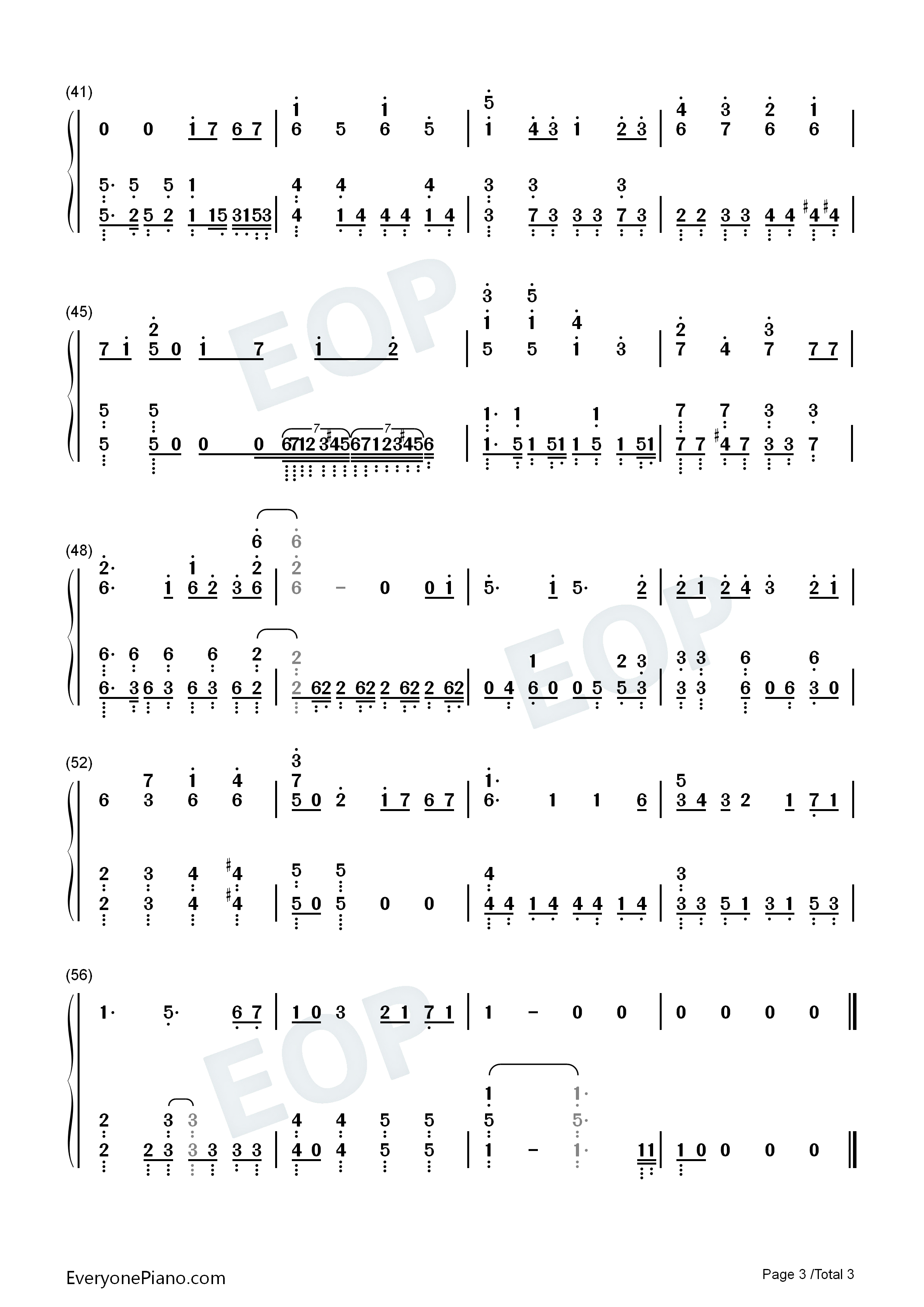 Can_now_Can_now钢琴简谱_Study演唱