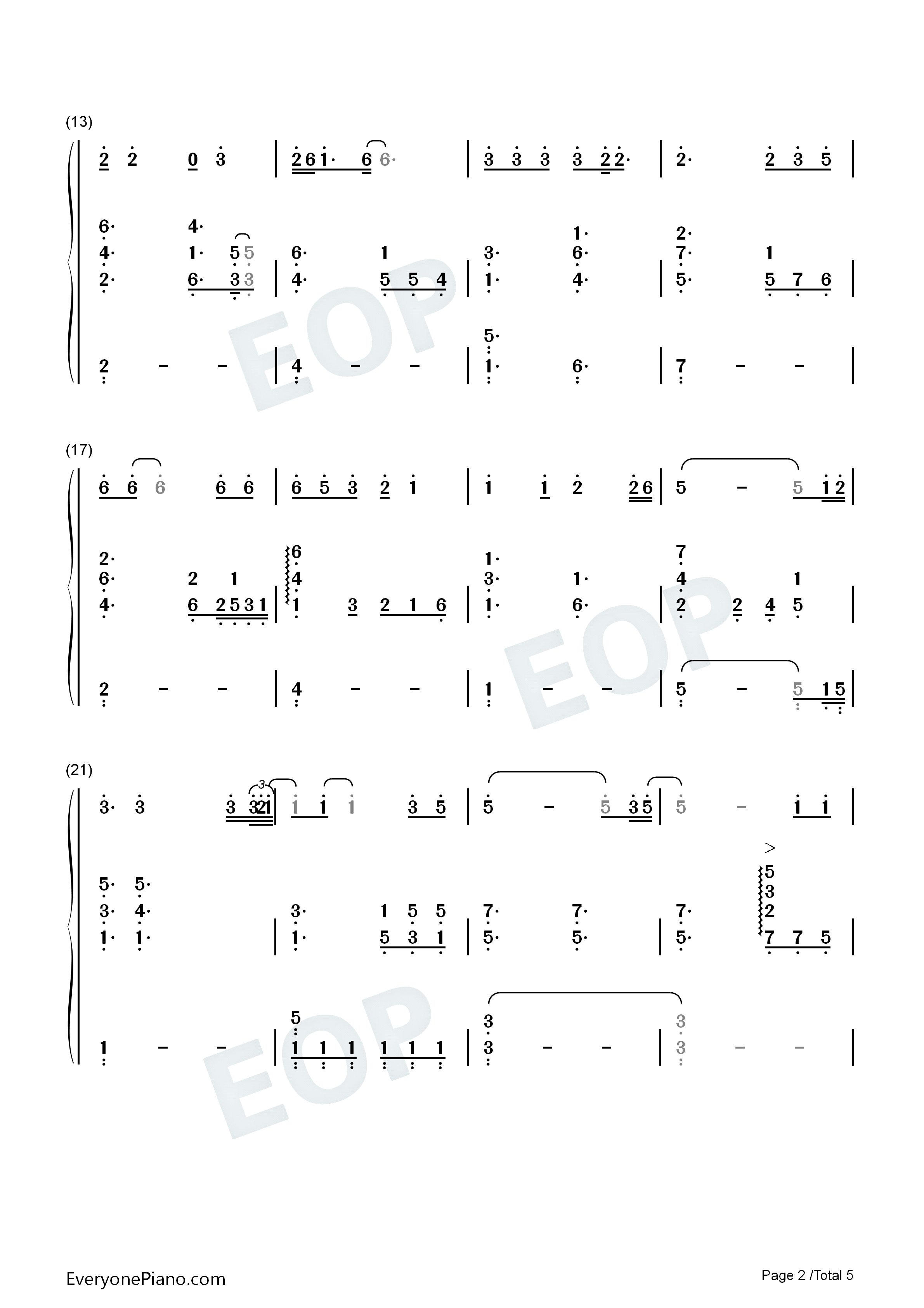 Angel钢琴简谱_Sarah_Mclachlan演唱