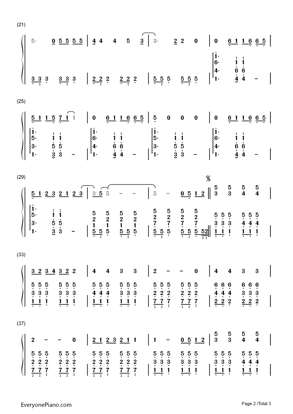 Super_Trouper钢琴简谱_ABBA演唱