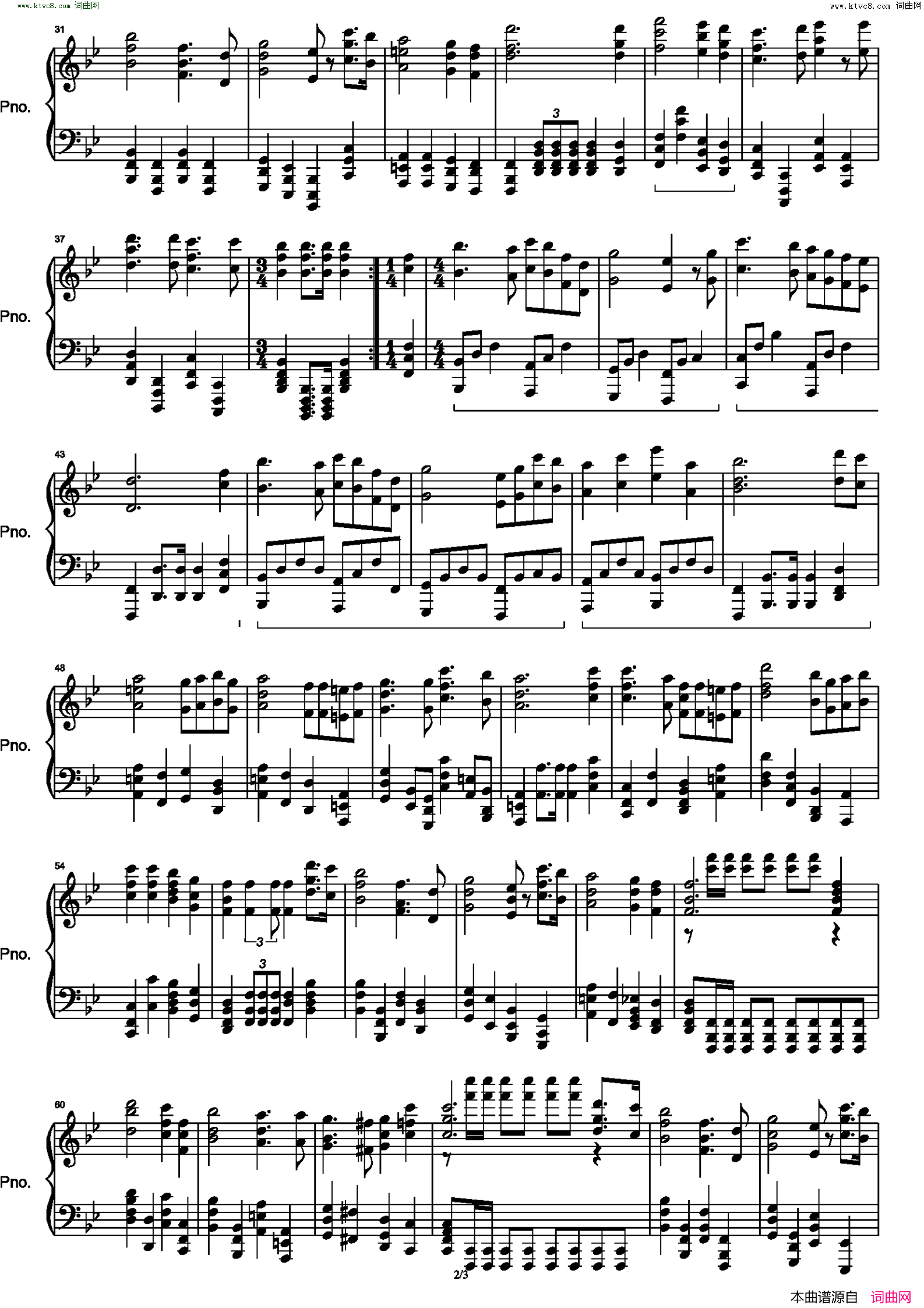 国际歌_震撼钢琴独奏简谱_Pierre_Degeyter演唱_Pottier、萧三/Pierre词曲