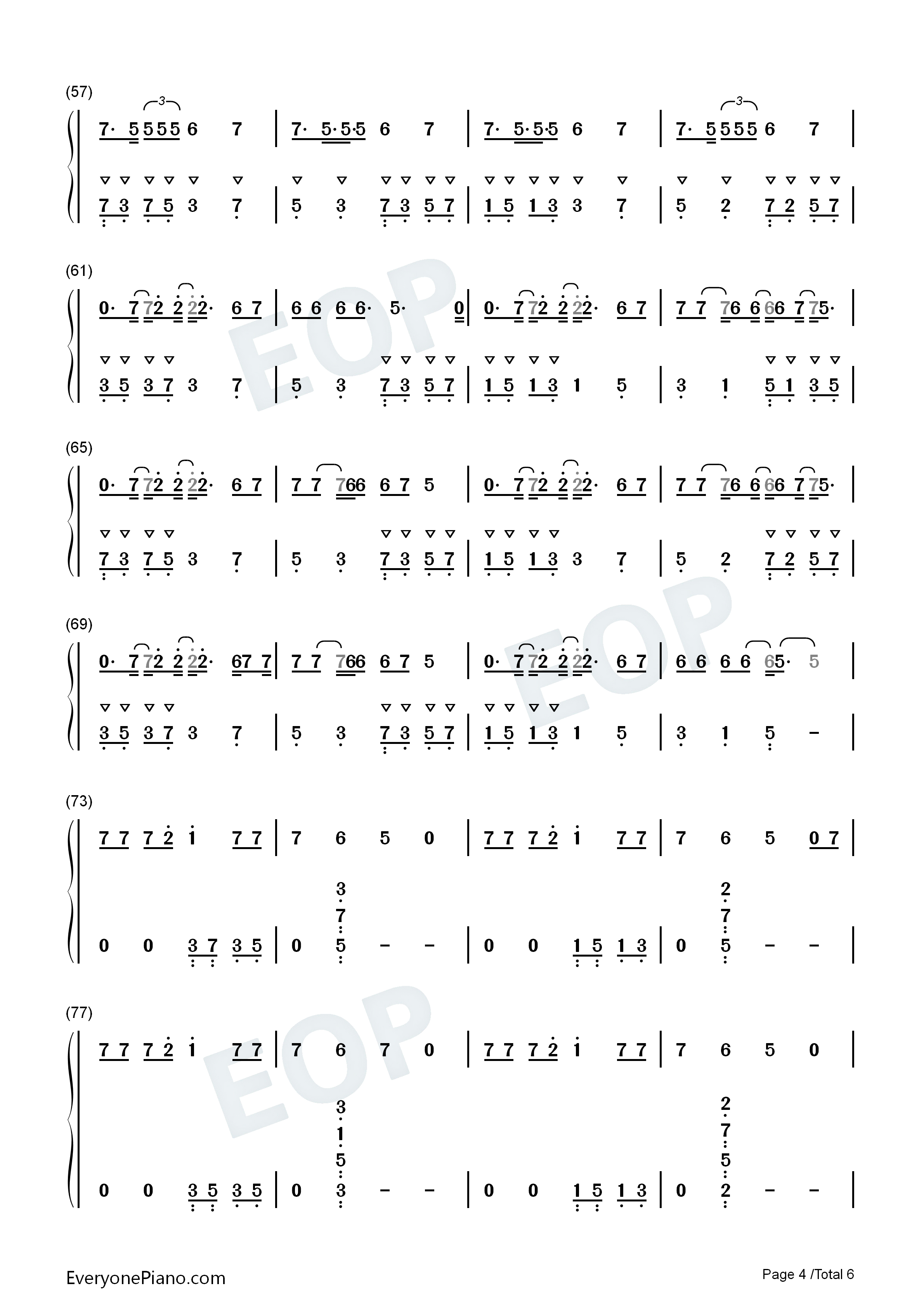 Like_This钢琴简谱_2KBABY_Marshmello演唱