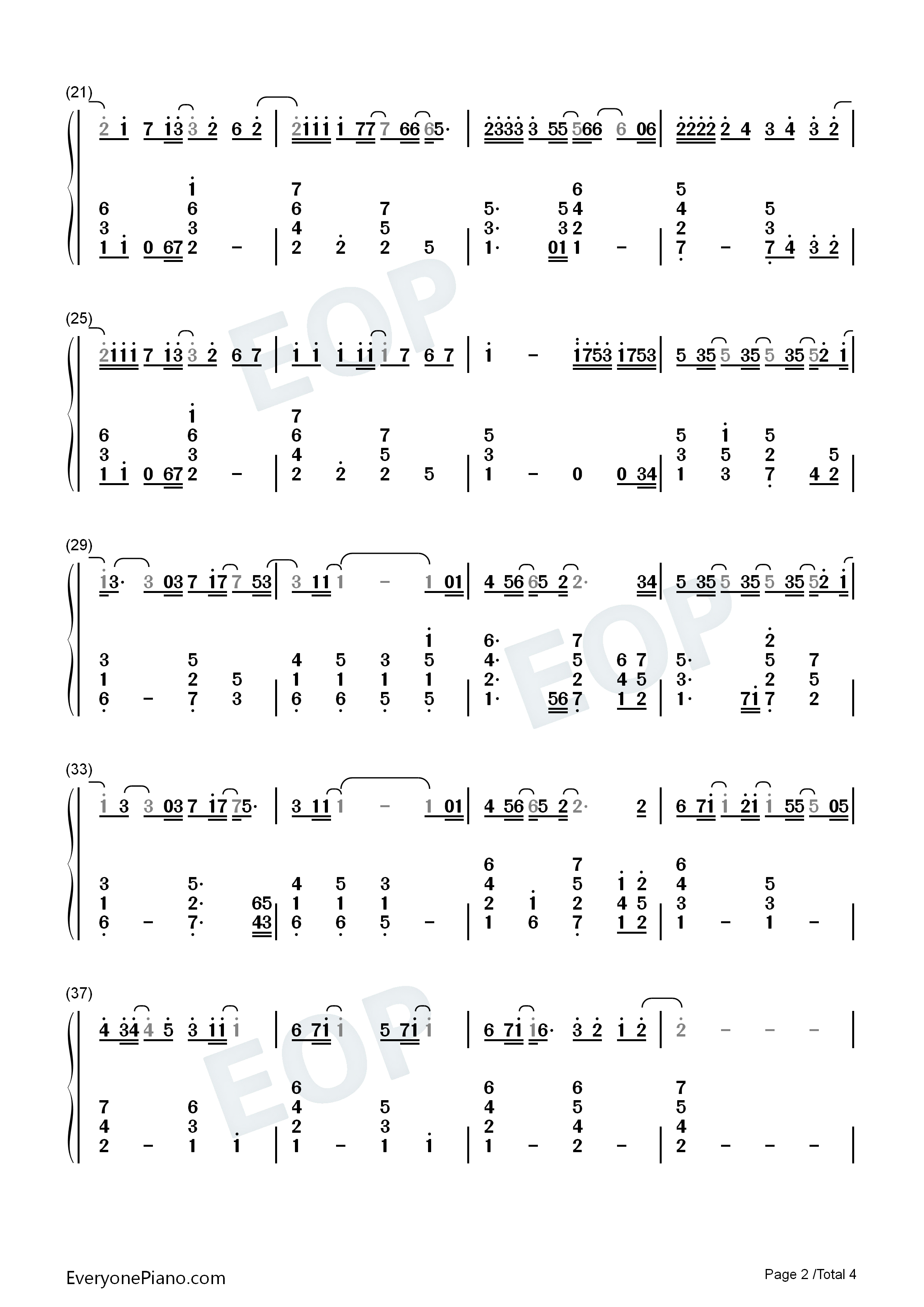 Nothings_Gonna_Change_My_Love_for_You钢琴简谱_George_Benson演唱