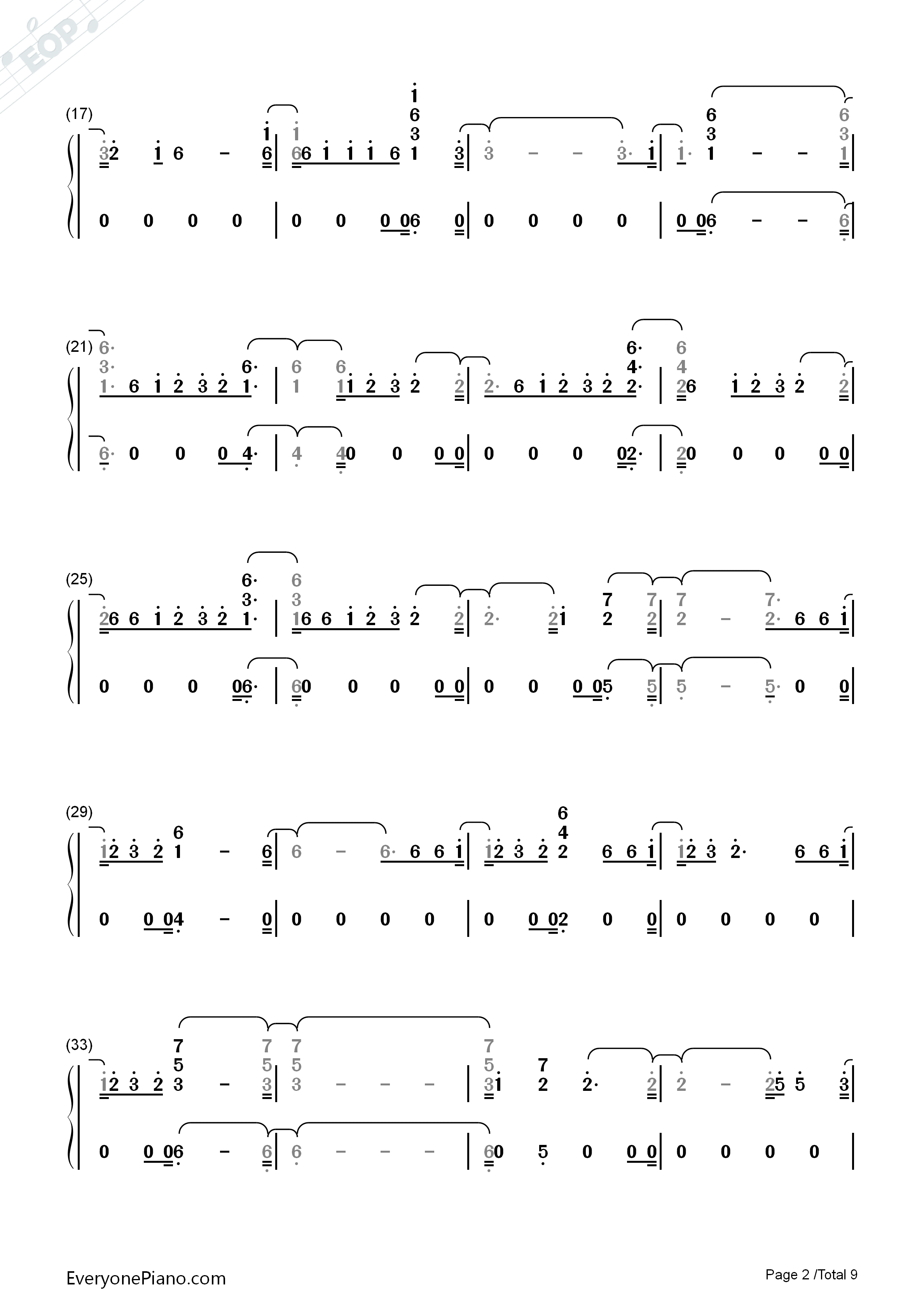 Capital_Letters钢琴简谱_Hailee_Steinfeld演唱