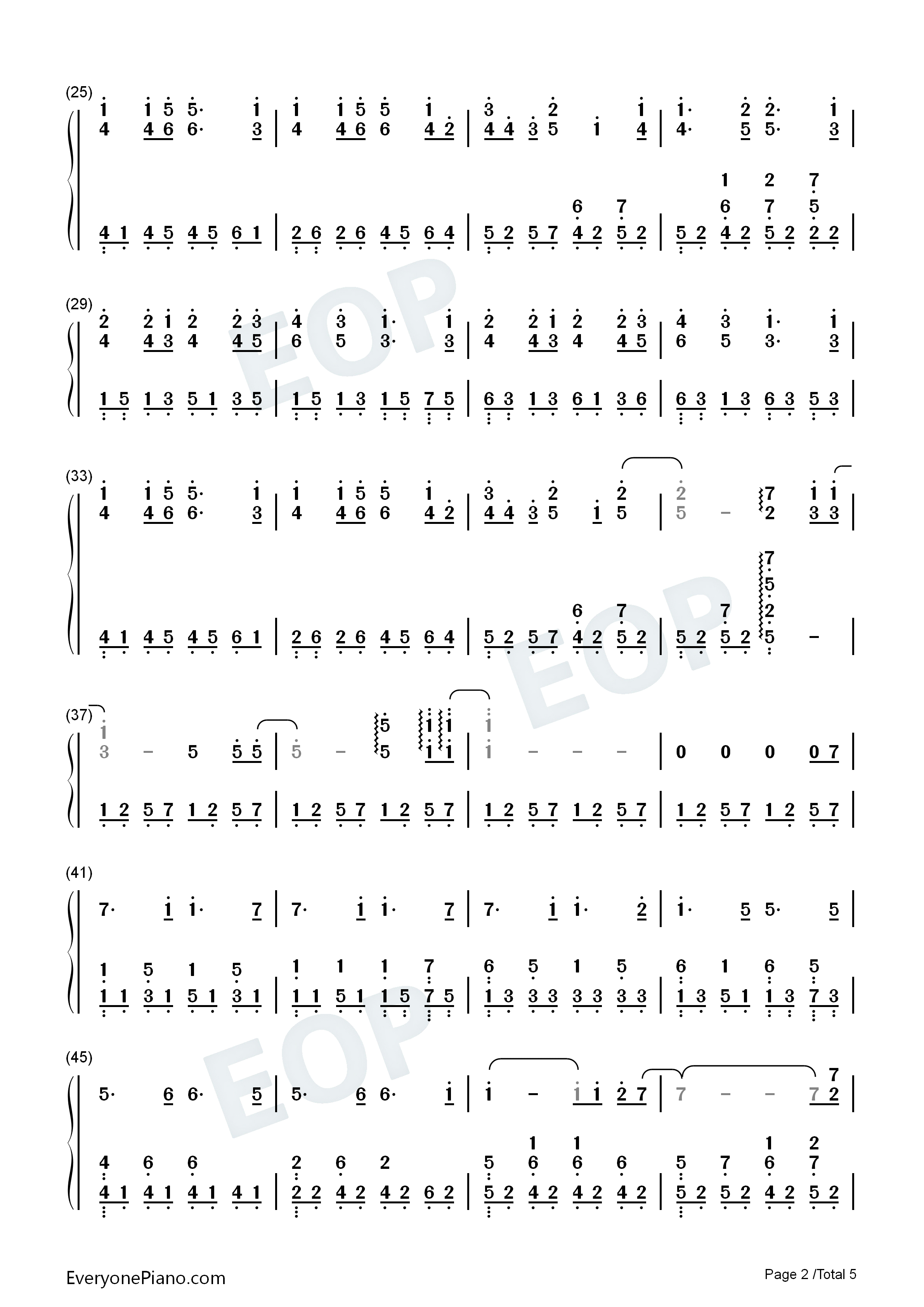 Fields_of_hope钢琴简谱_田中理惠演唱