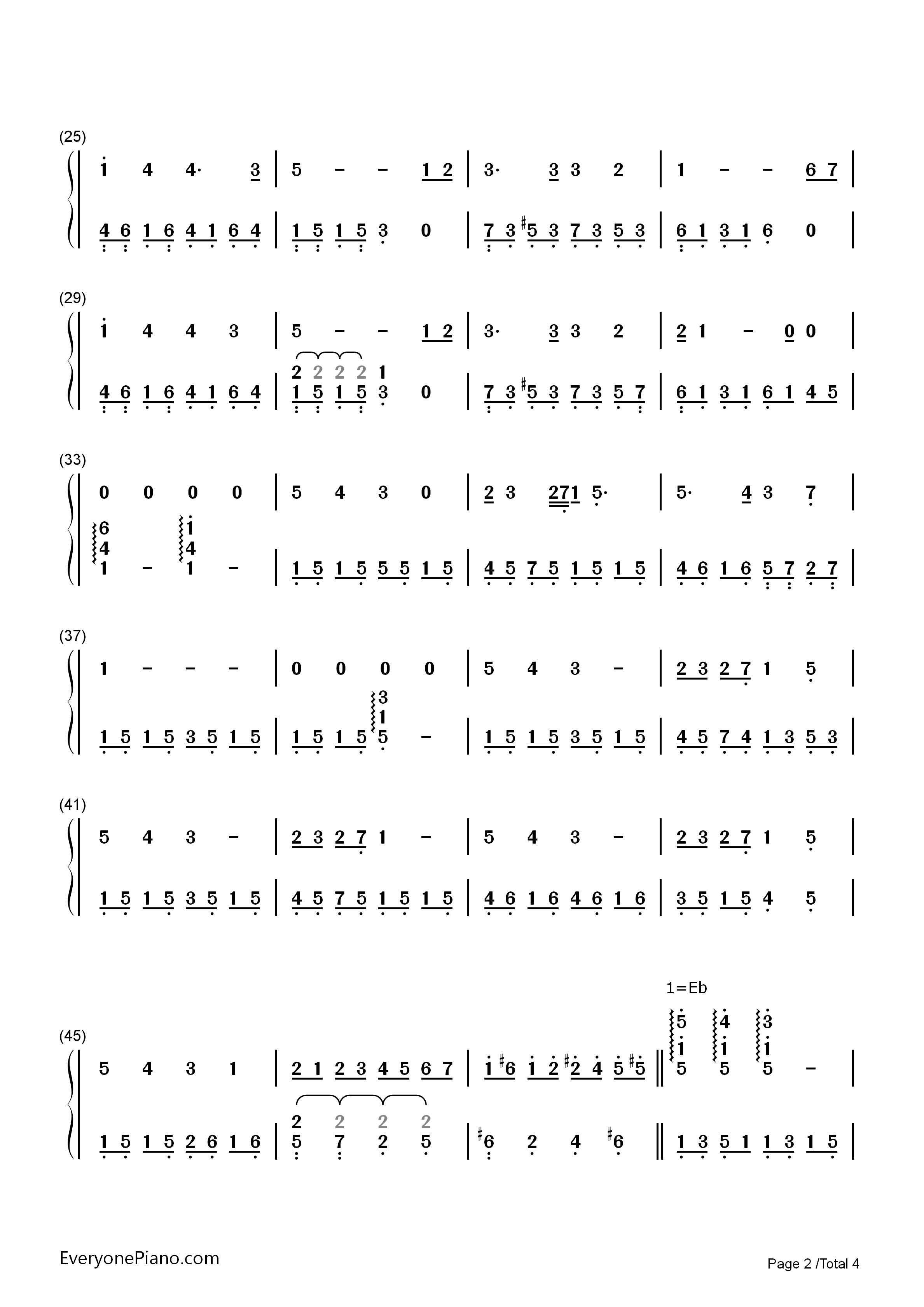 I_See_the_Light钢琴简谱_Alan_Menken__亚伦·孟肯演唱