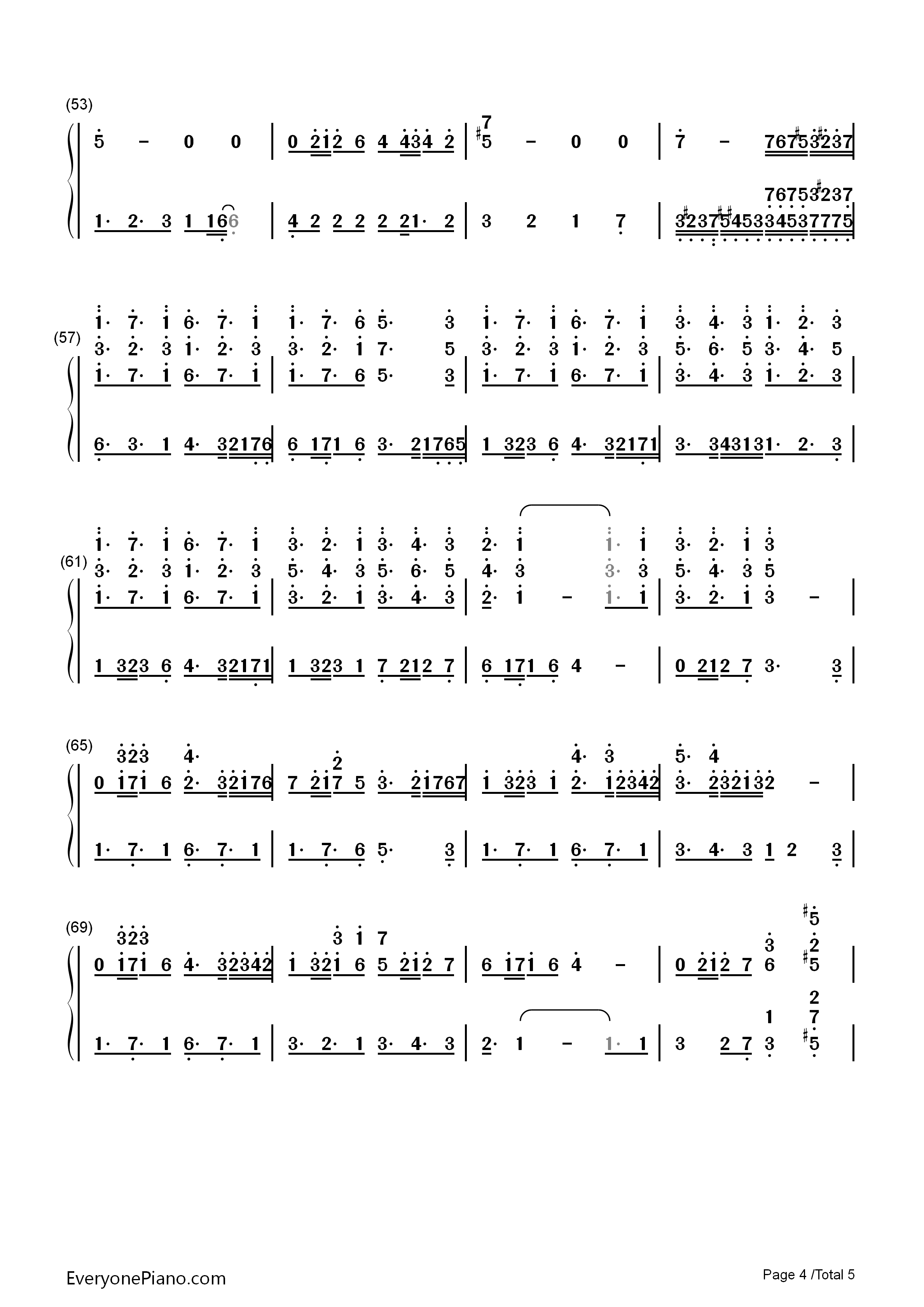 あんなに一绪だったのに钢琴简谱_See_Saw演唱