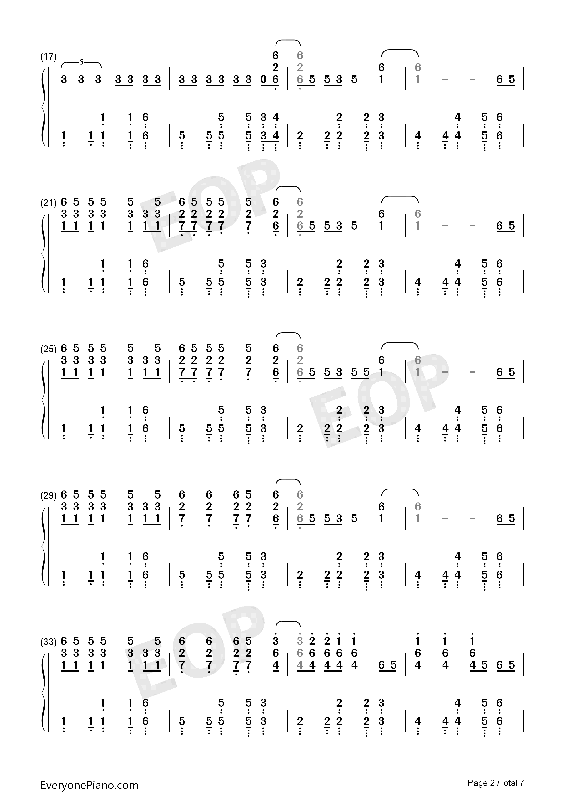 Pumped_up_kicks钢琴简谱_Foster_the_People演唱