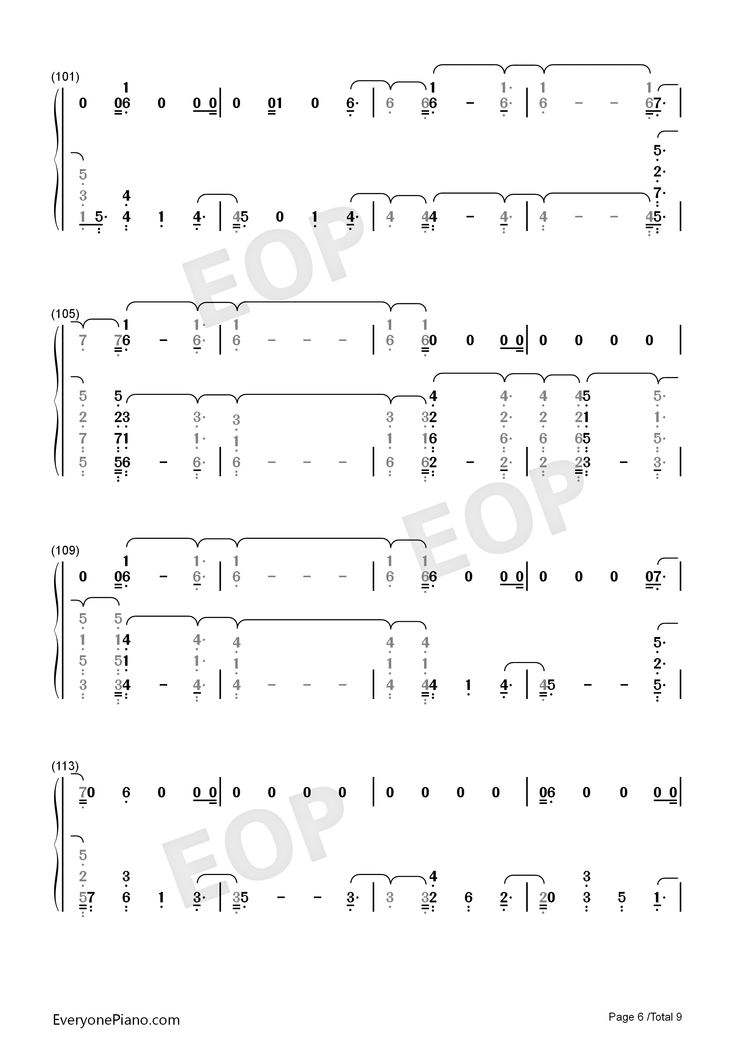 We_Could_Go_Back钢琴简谱_Jonas_Blue演唱
