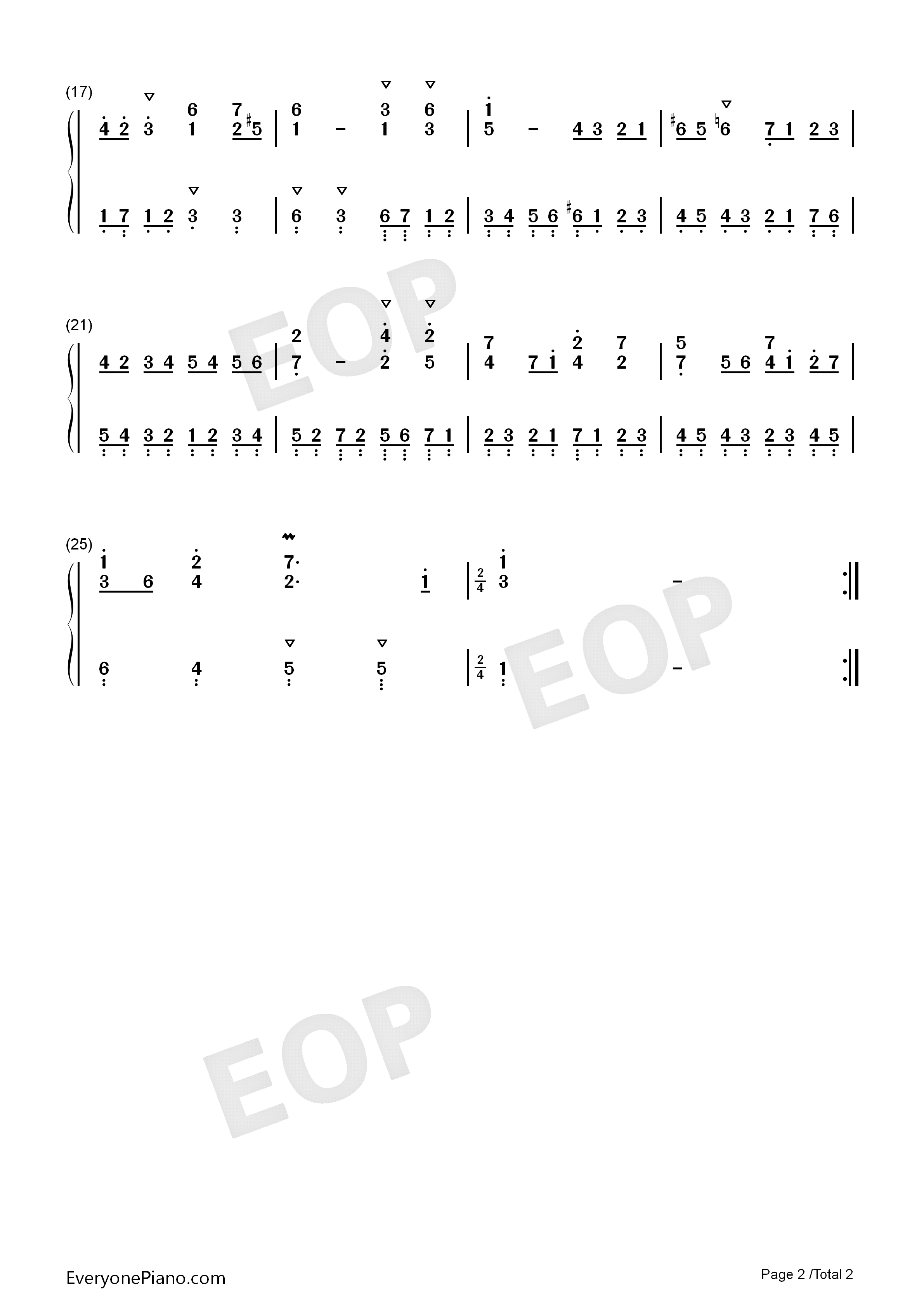 加伏特舞曲_23钢琴简谱_巴赫演唱
