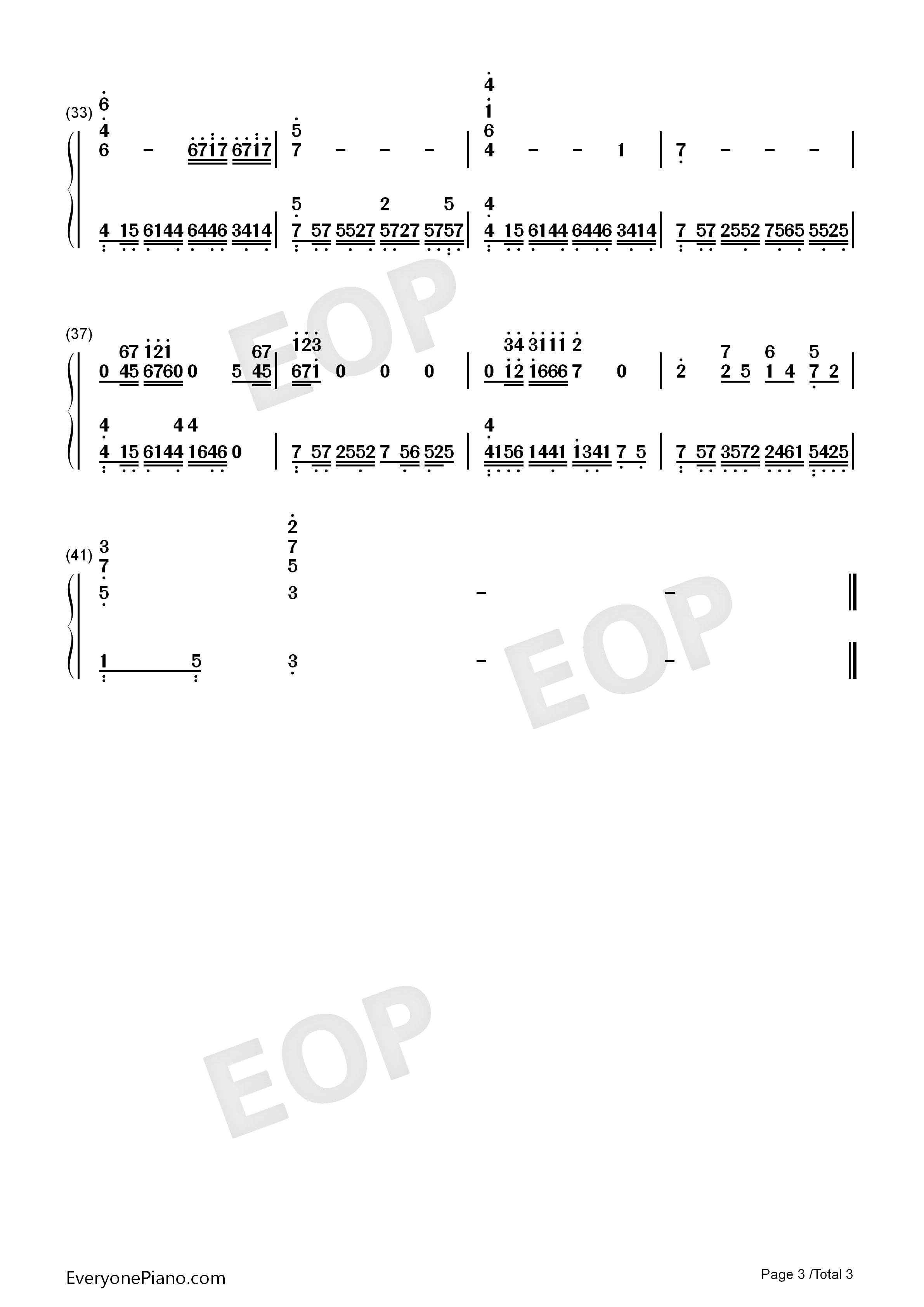 艾琳森林钢琴简谱_CODASOUND_Studio_EIM演唱