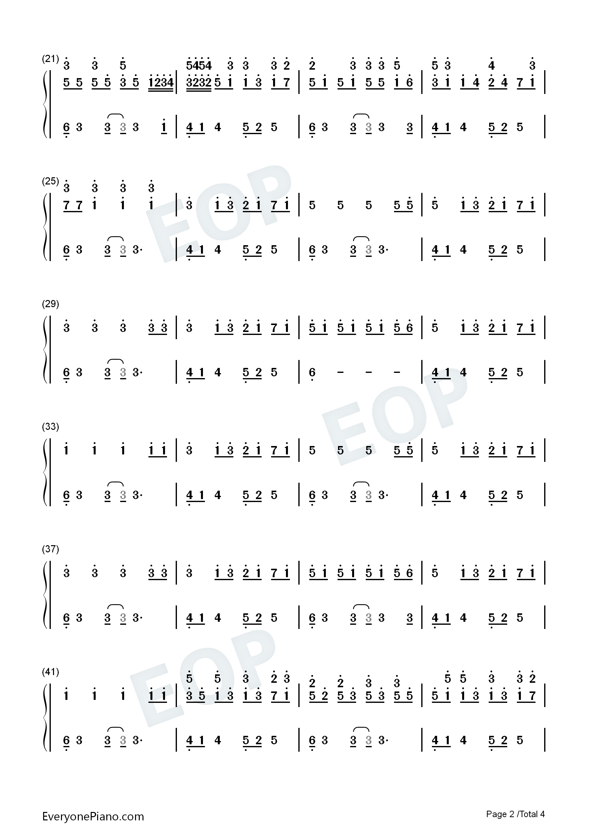 Imaginary_Kiss钢琴简谱_Shirfine演唱