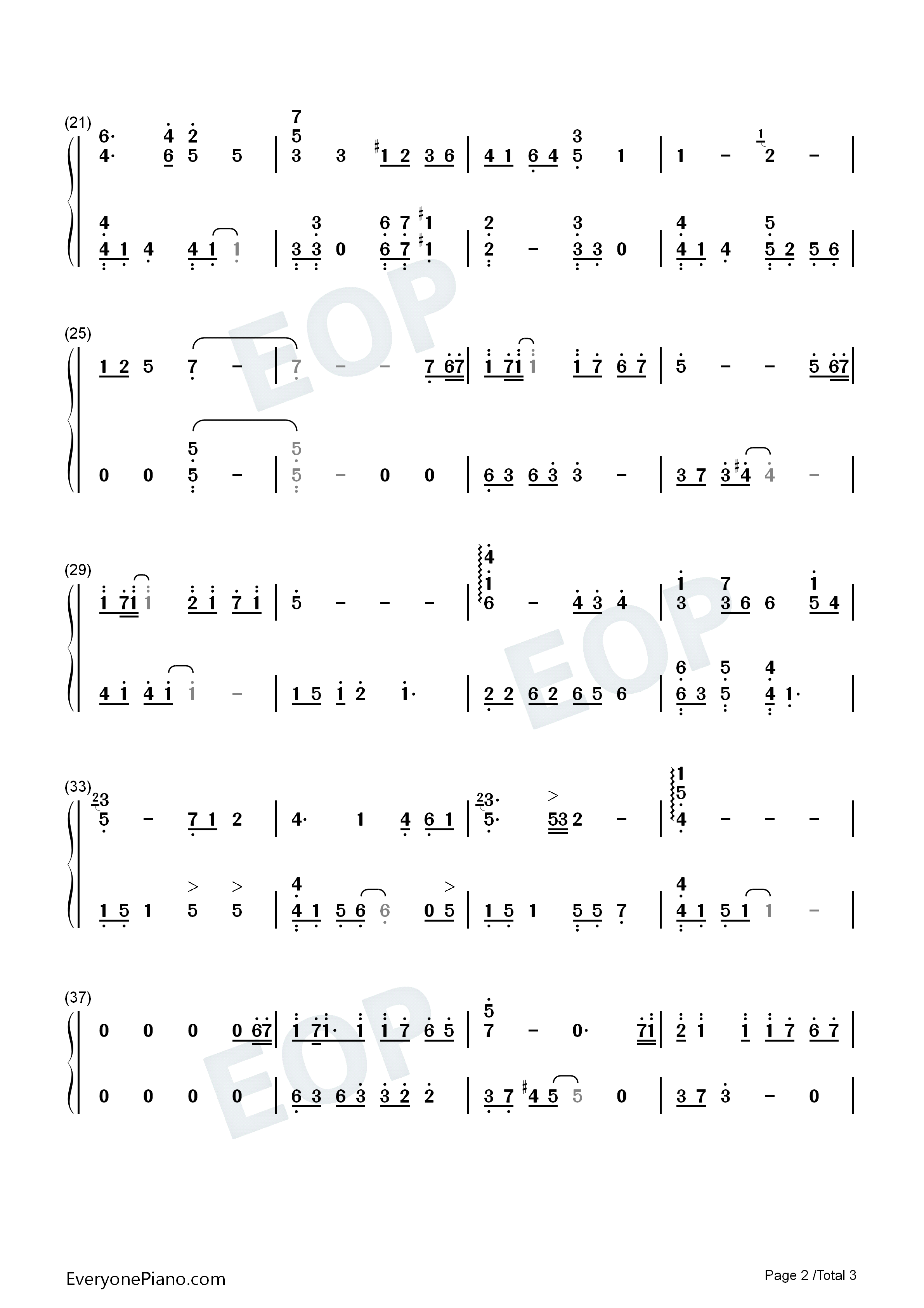Nicol's_Piano（涙のテーマ）钢琴简谱_柿岛伸次演唱