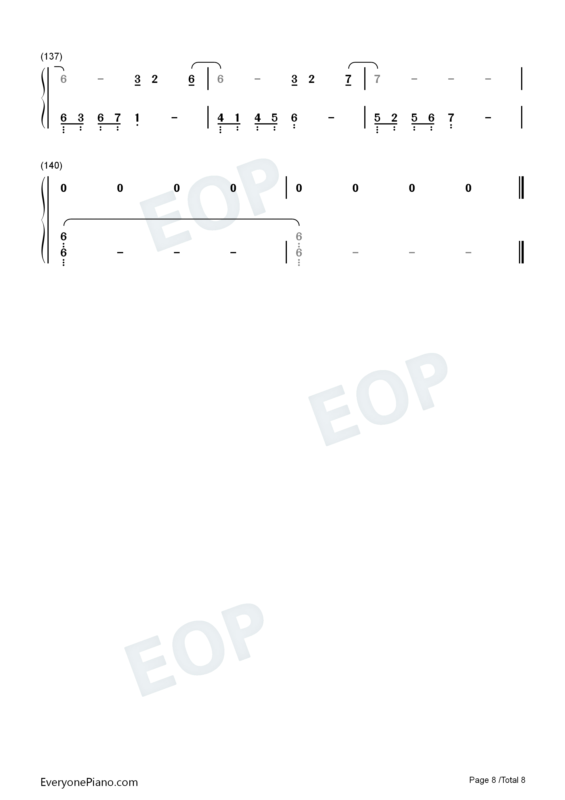 Asphyxia钢琴简谱_逆时针向演唱