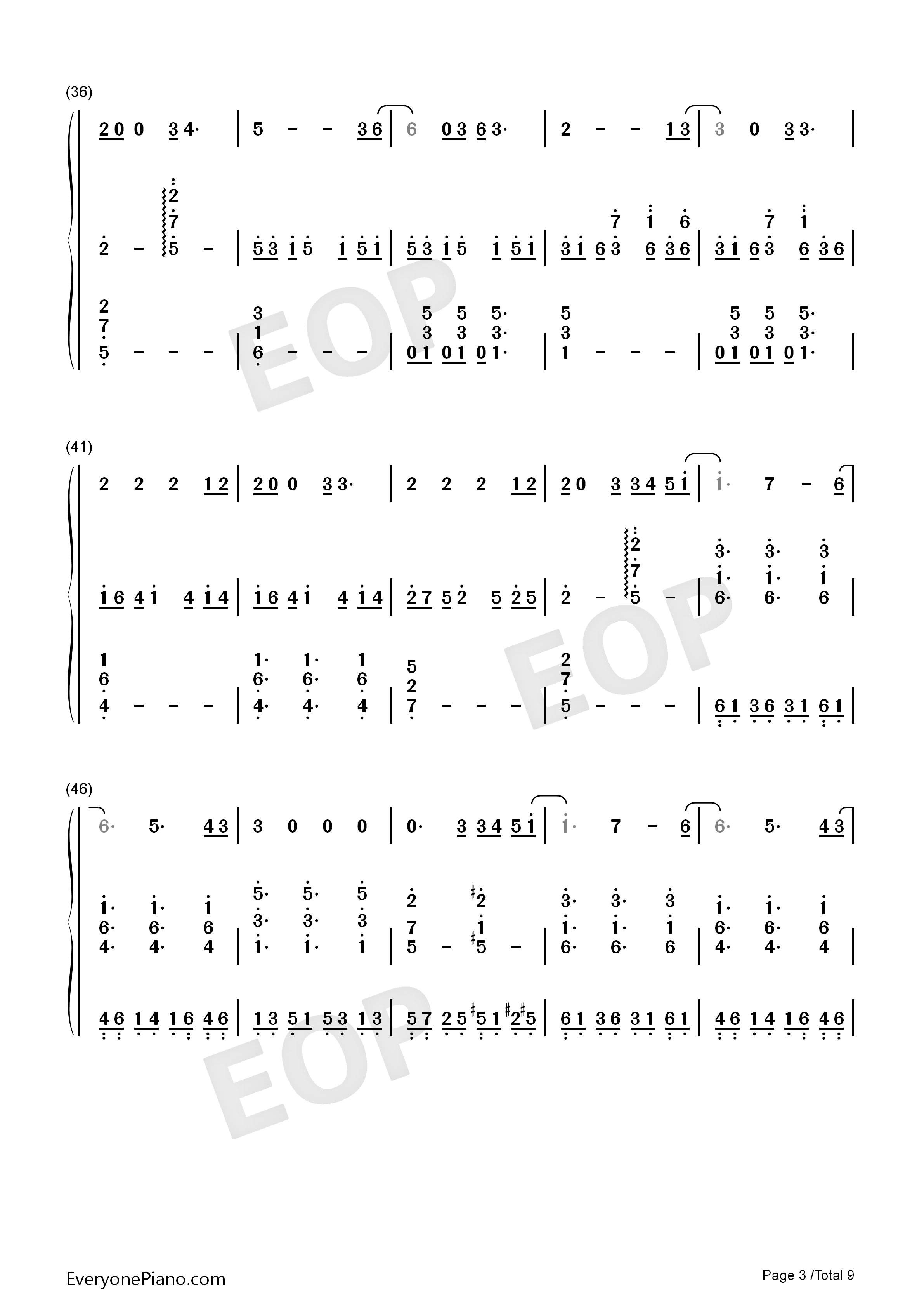 All_of_Me钢琴简谱_John_Legend演唱