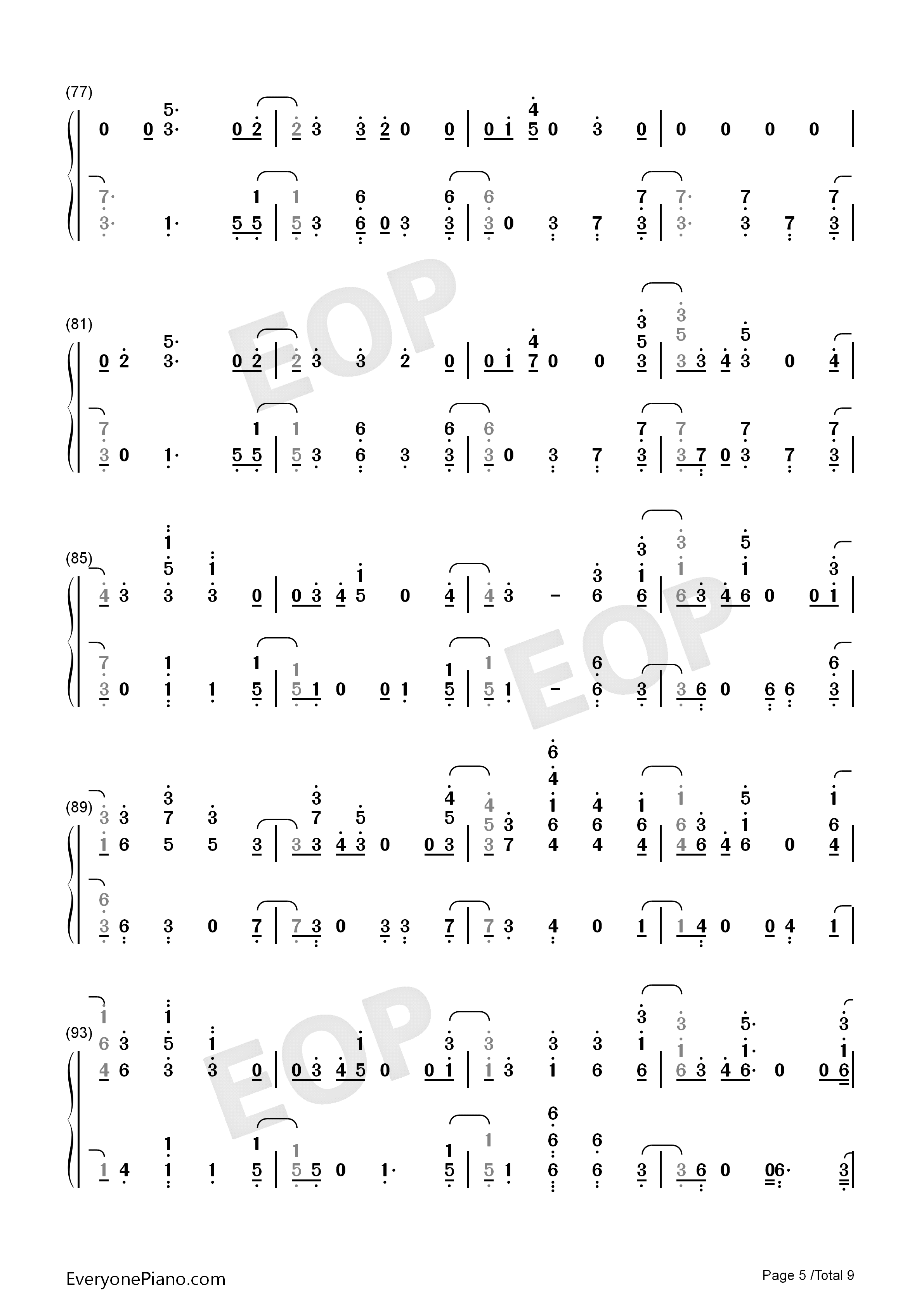 I'm_Still_Here钢琴简谱_Sia演唱