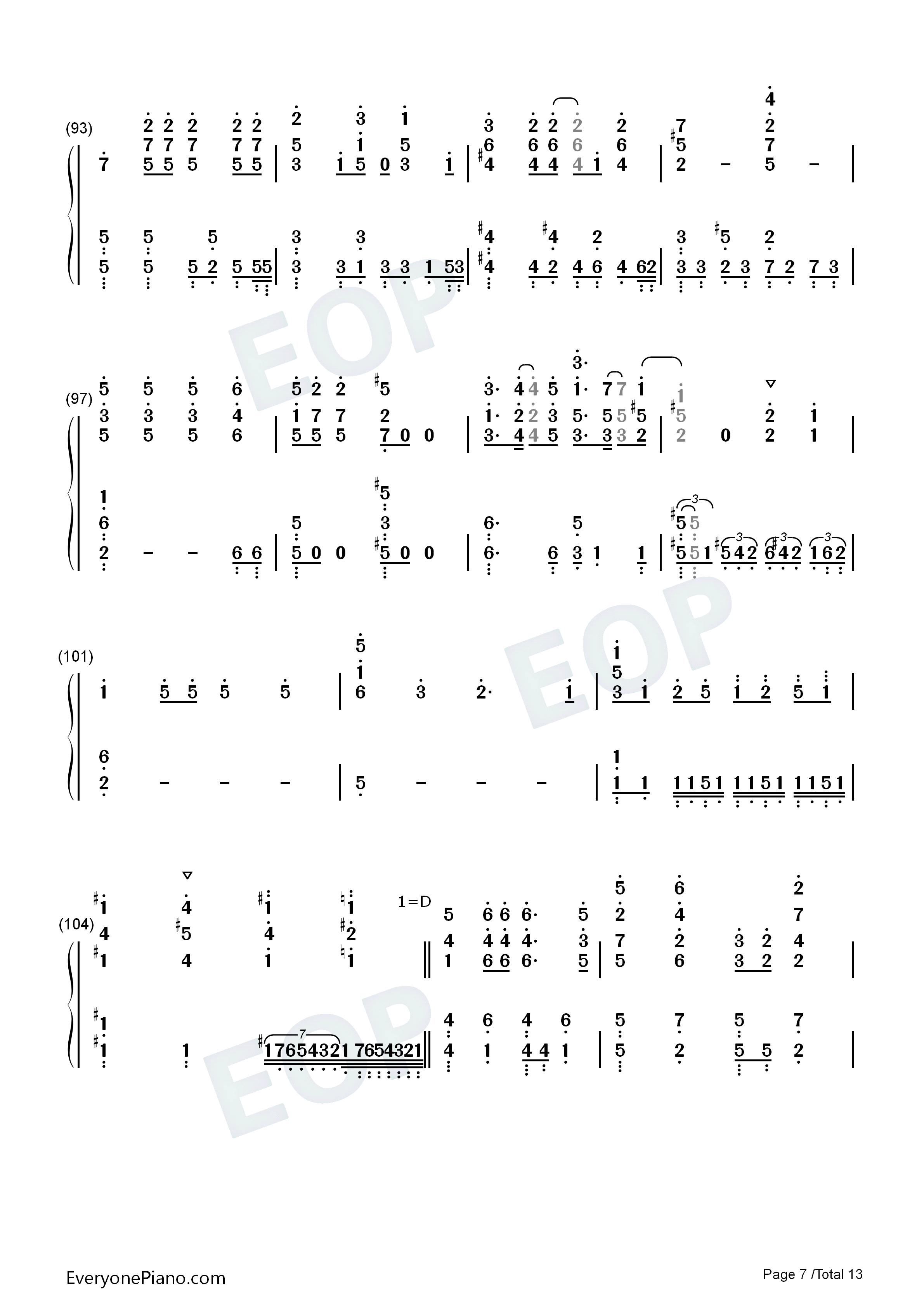 ケアレス钢琴简谱_ClariS演唱