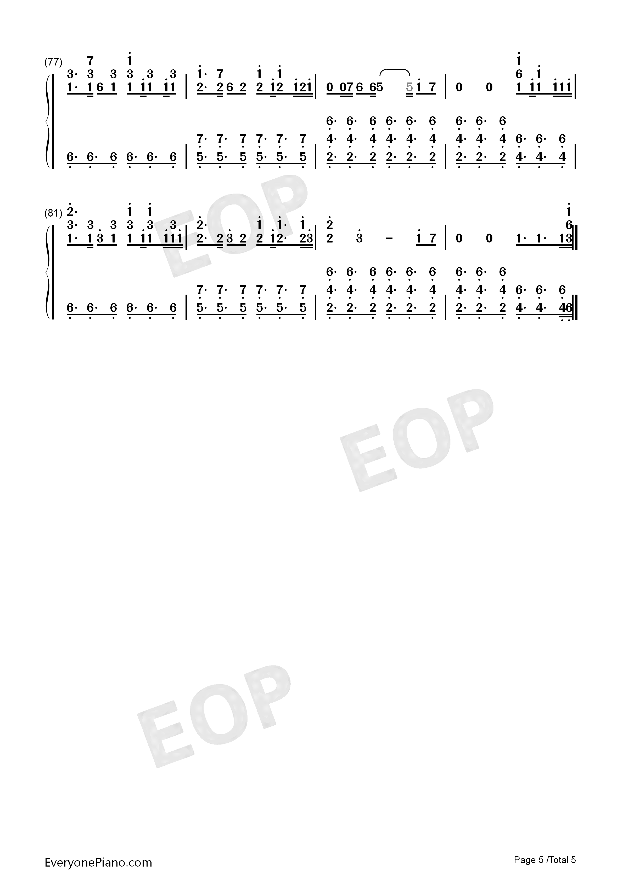 Arms_Around_You钢琴简谱_XXXTentacion_Lil_Pump_Maluma_Swae_Lee演唱