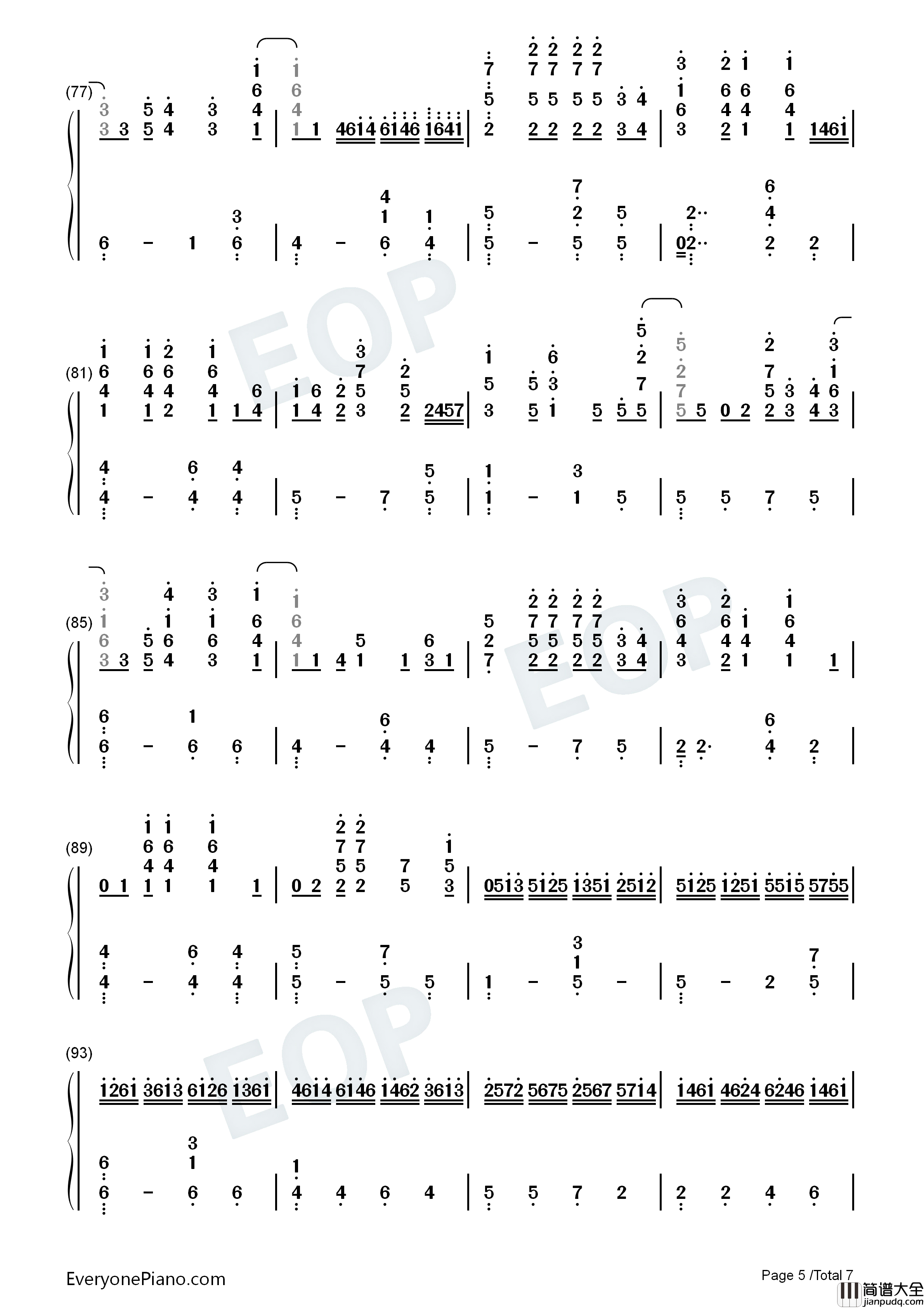 Forever_Young钢琴简谱_Alphaville演唱