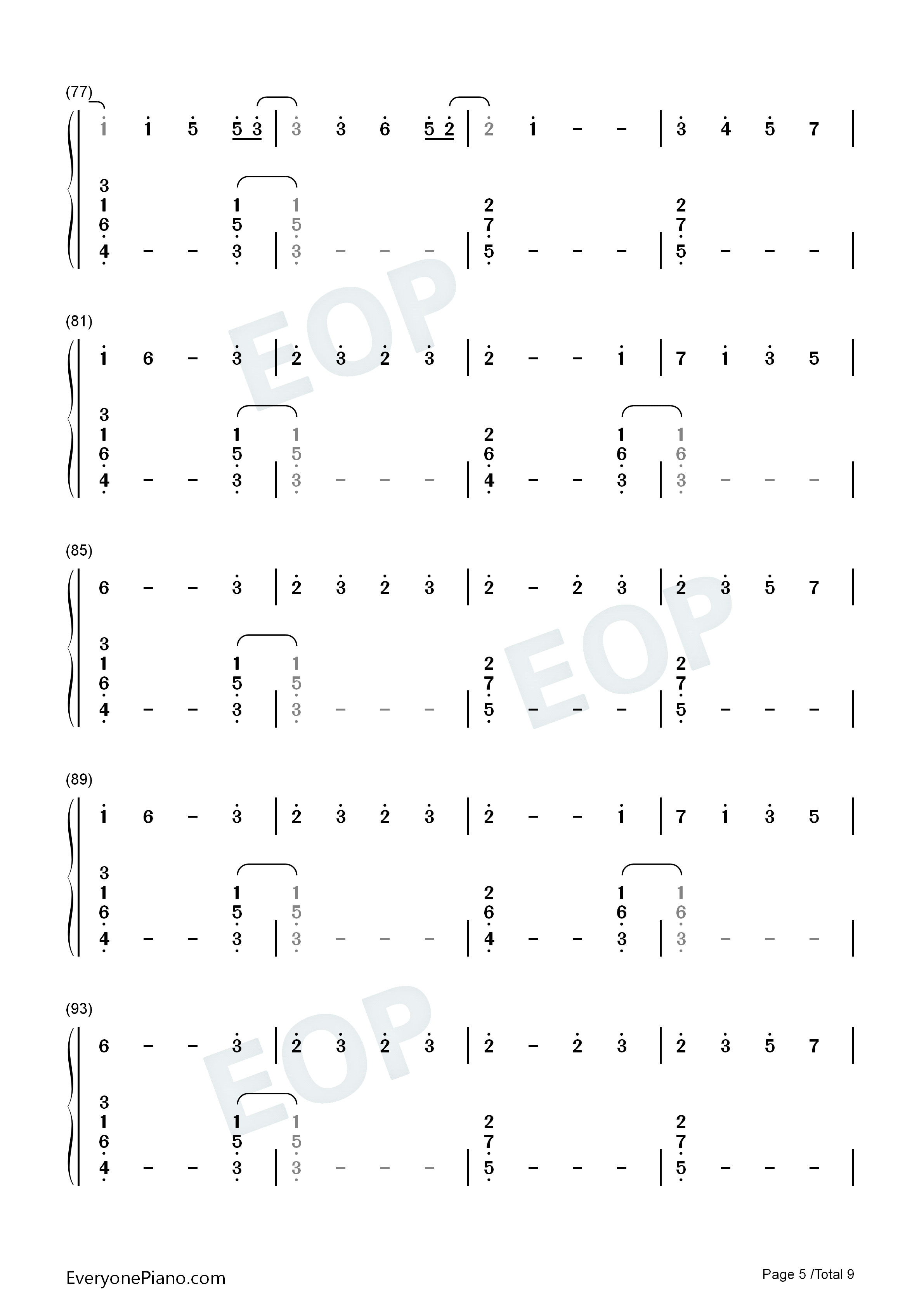 Beautiful_Mistakes钢琴简谱_Maroon_5_Megan_Thee_Stallion演唱