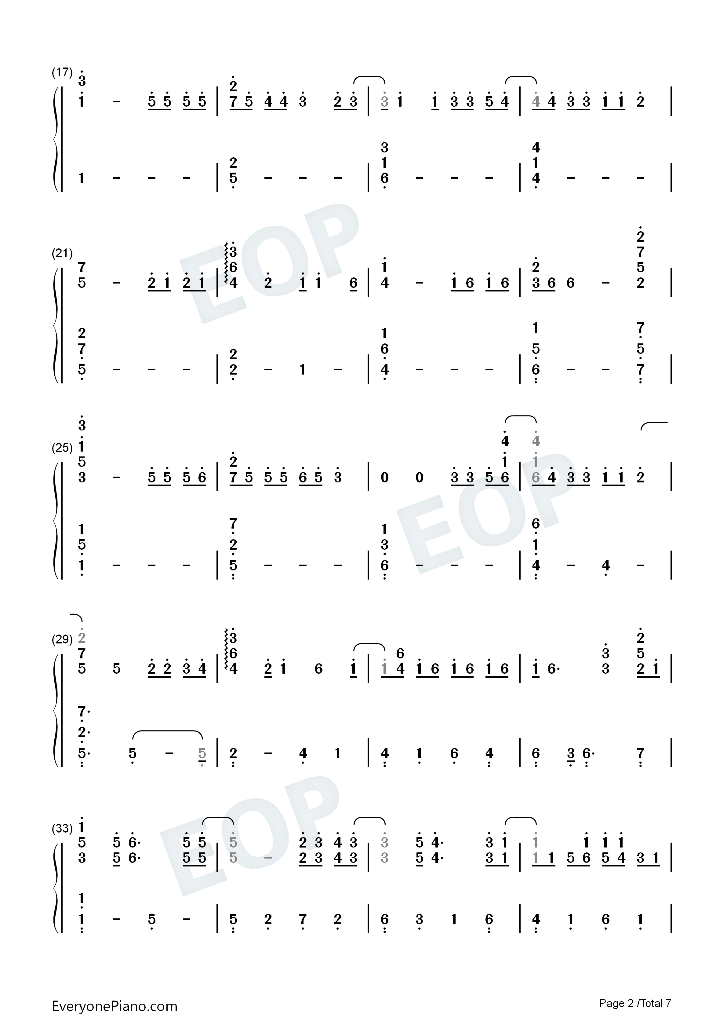 Forever_Young钢琴简谱_Alphaville演唱