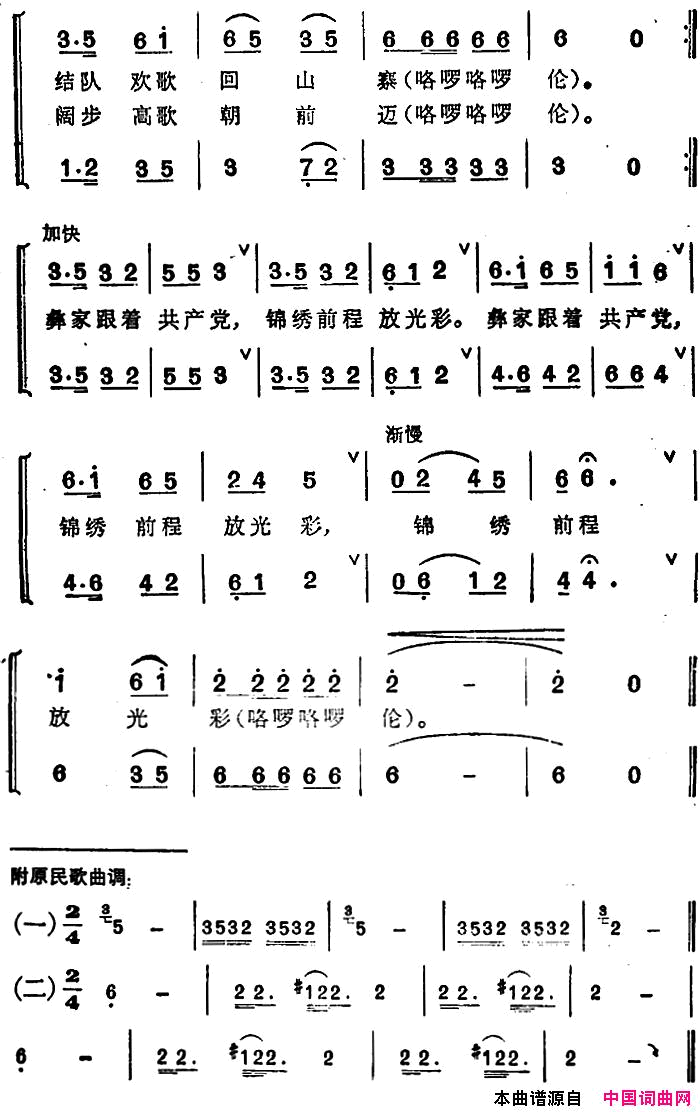 乐得孔雀把屏开简谱