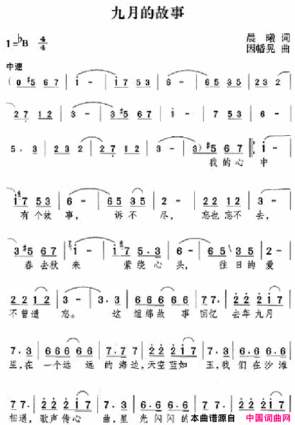 邓丽君演唱歌曲集201_250简谱