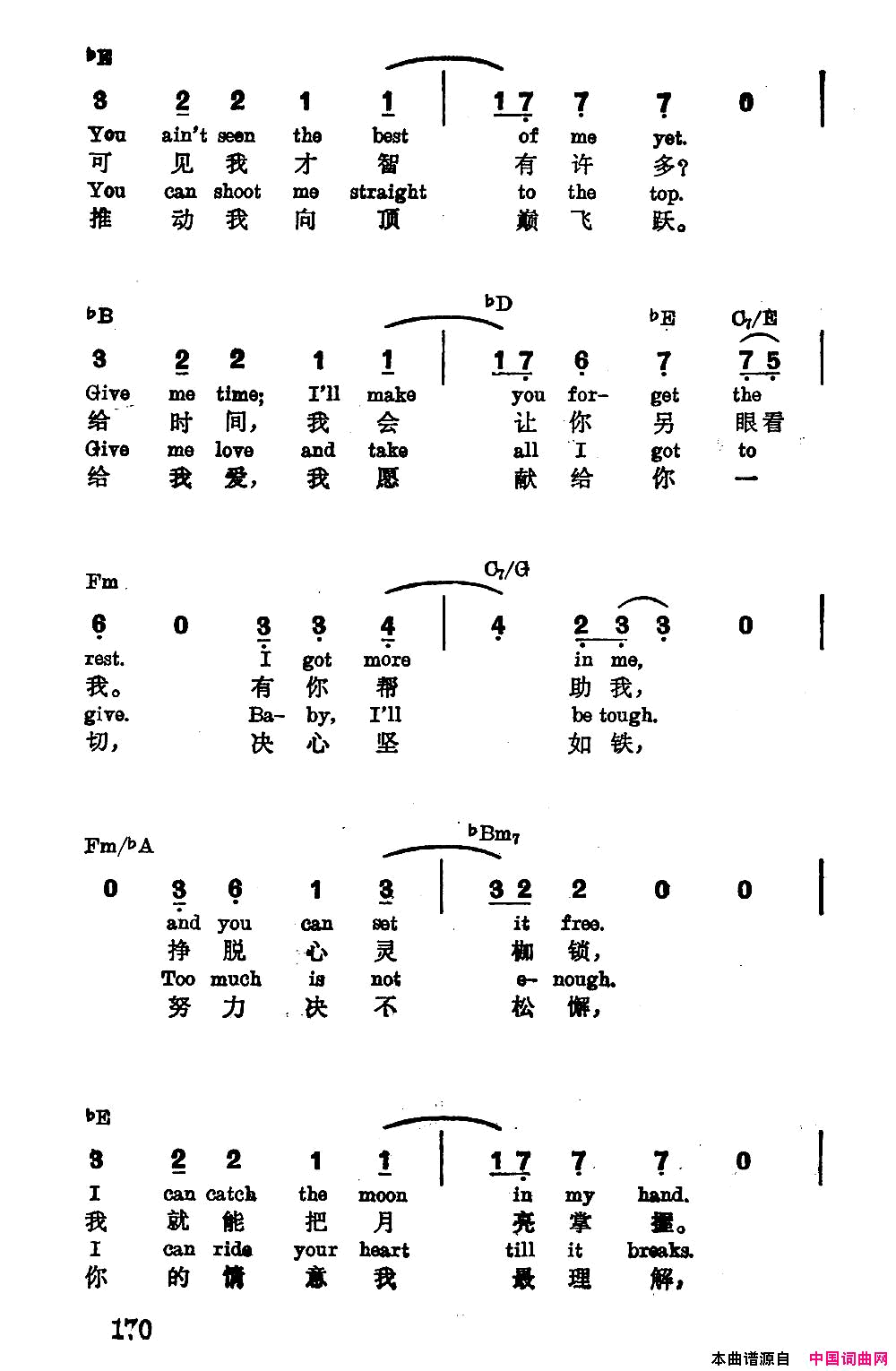 [美]荣誉榜简谱