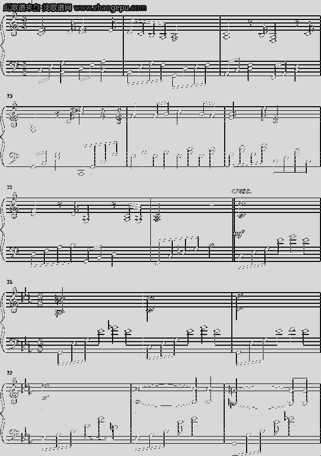 “最後”の變奏曲简谱_言主任演唱