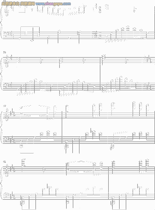 “最後”の變奏曲简谱_言主任演唱