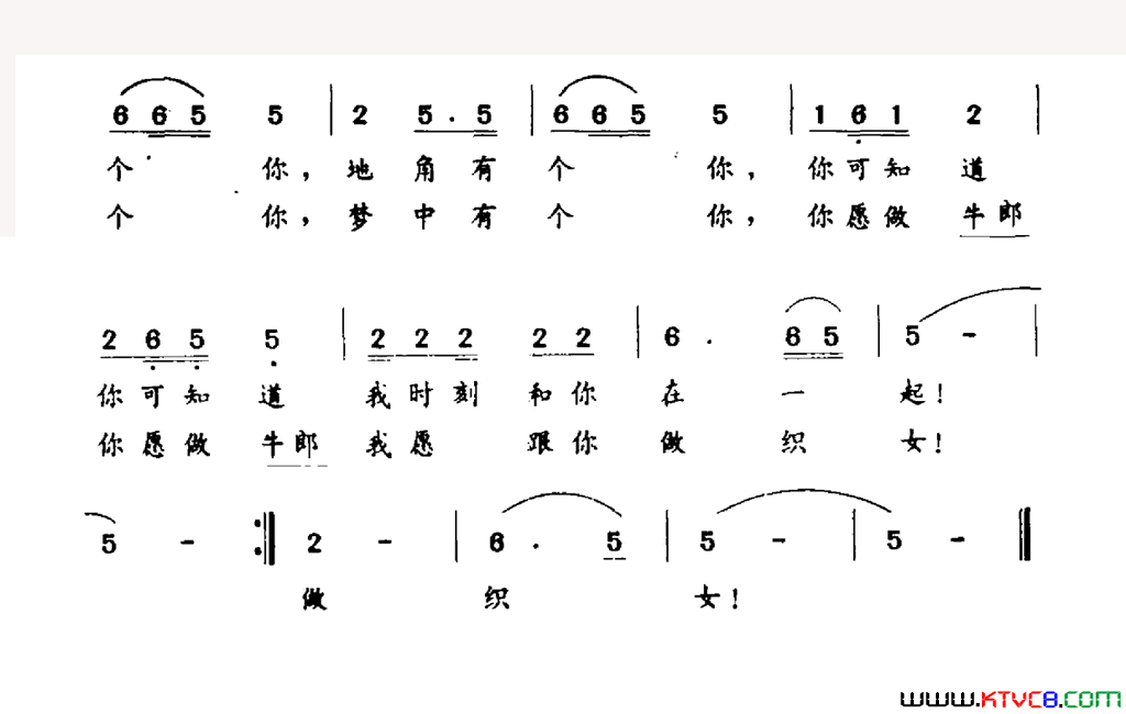 天边有个你韩冷词彭小红曲天边有个你韩冷词_彭小红曲简谱