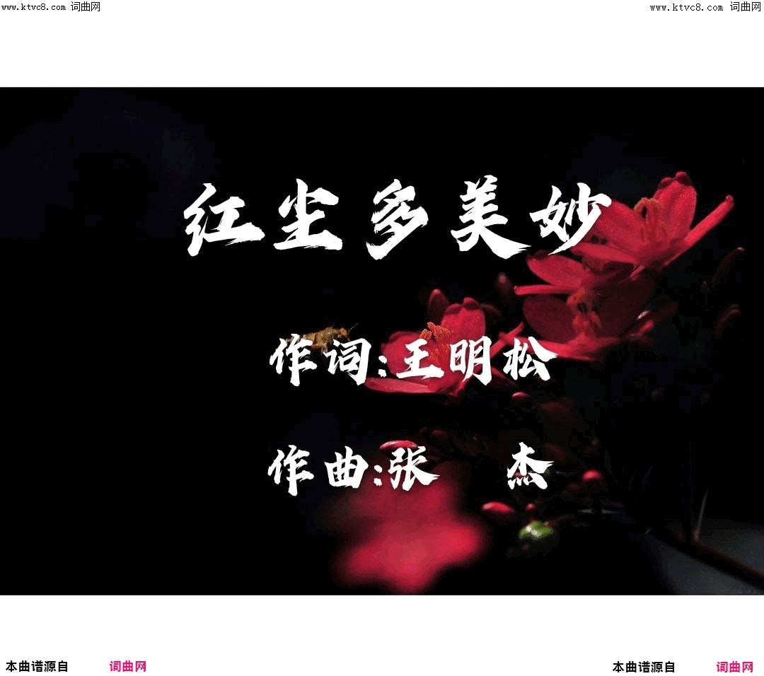 红尘多美妙简谱