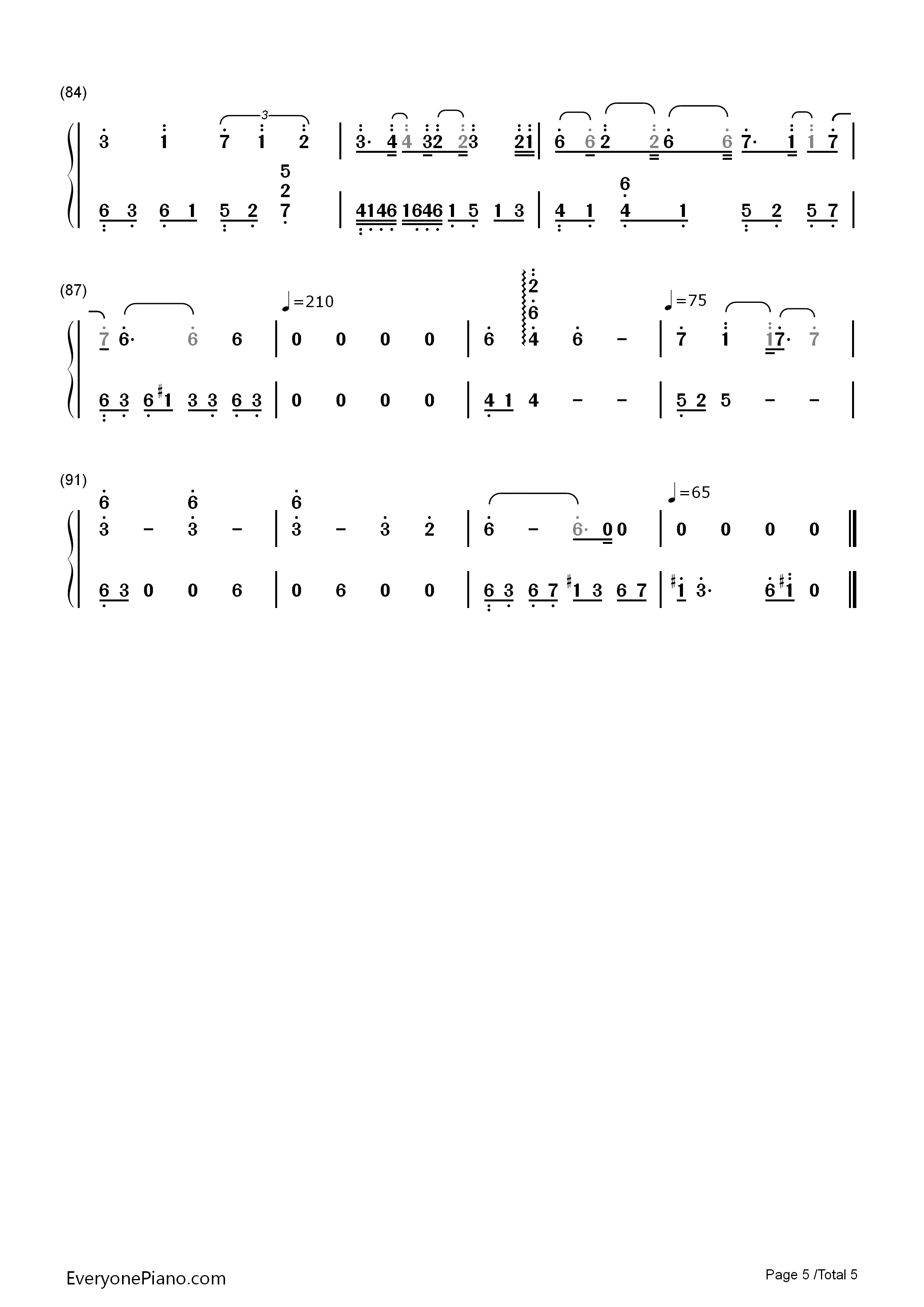 The_Queen_Of_Season钢琴简谱_Sweet_Rain演唱