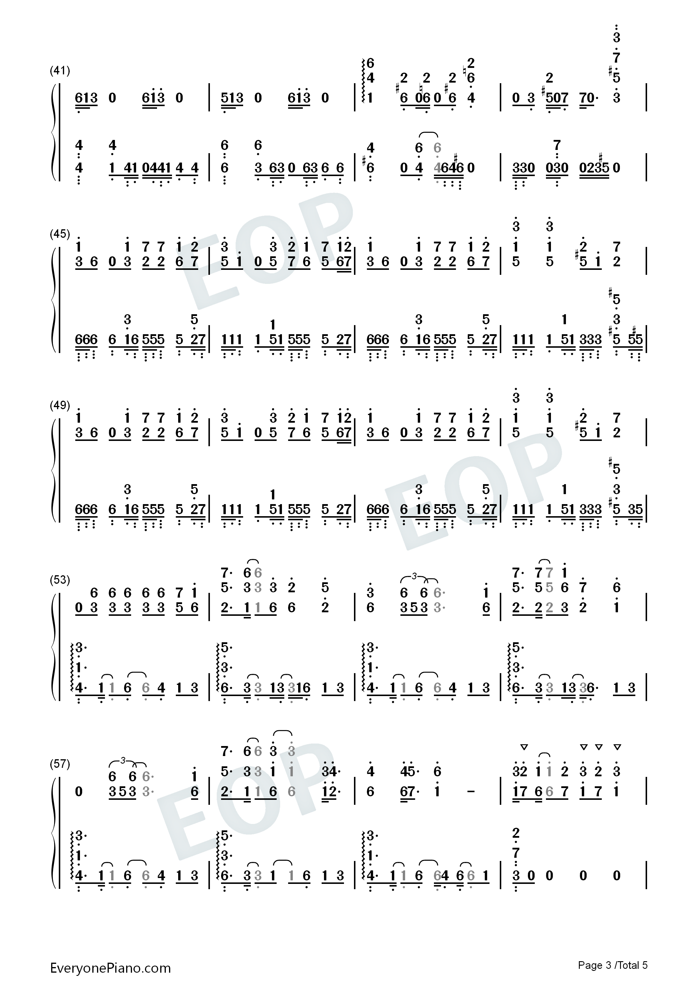Be_What_You_Wanna_Be钢琴简谱_Darin_Darin_Zanyar演唱