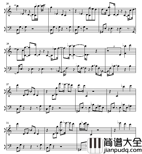 untitled简谱
