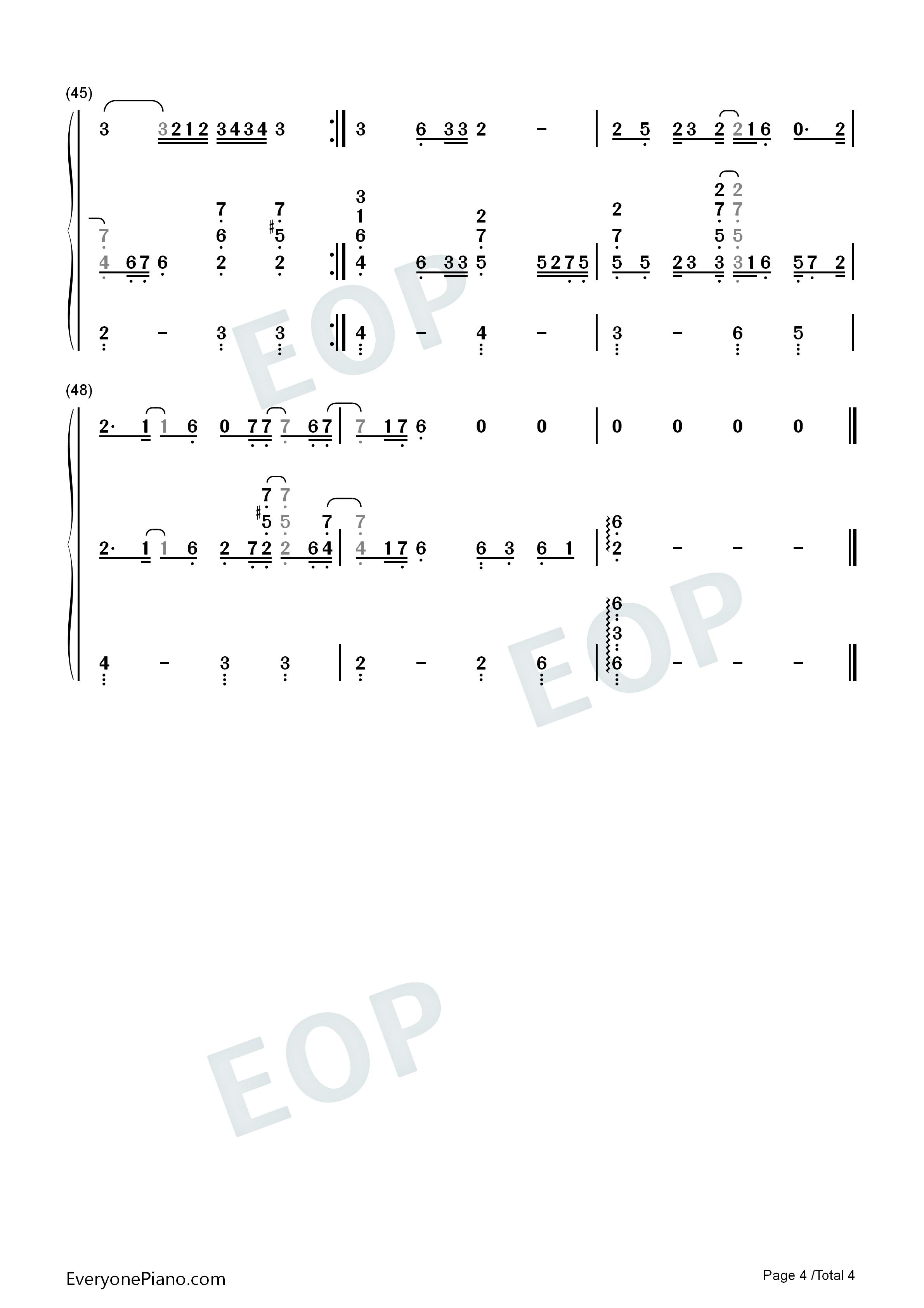 I_Still_Believe钢琴简谱_Mariah_Carey_玛丽亚·凯莉演唱
