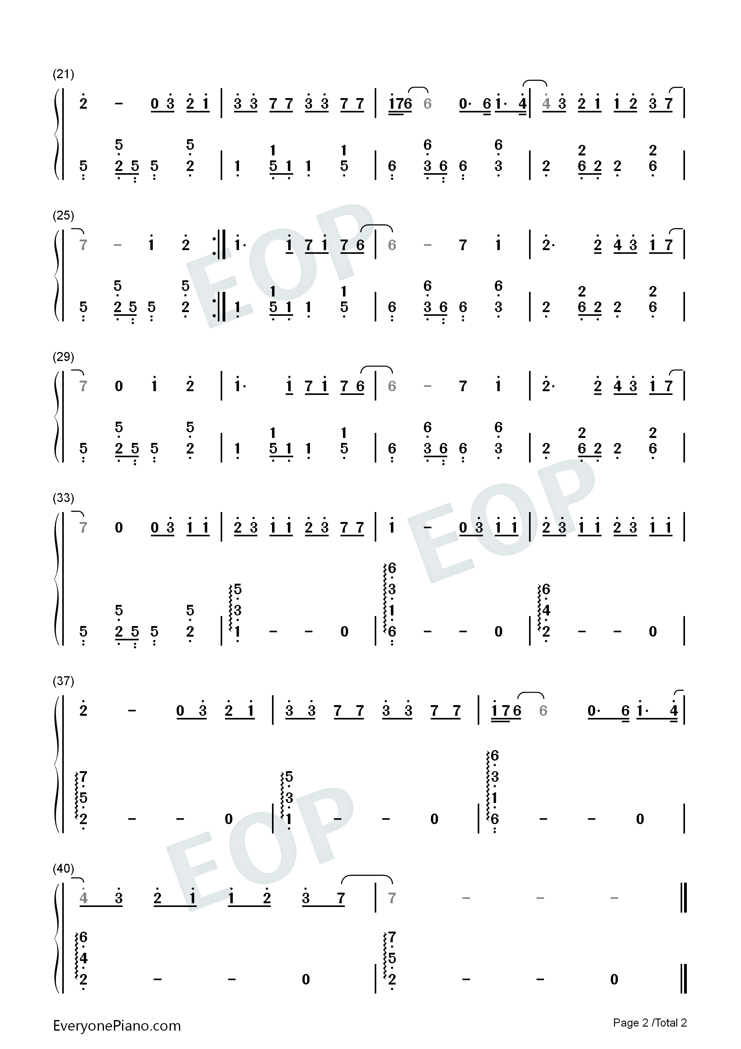 At_My_Worst钢琴简谱_Pink_Sweat$演唱