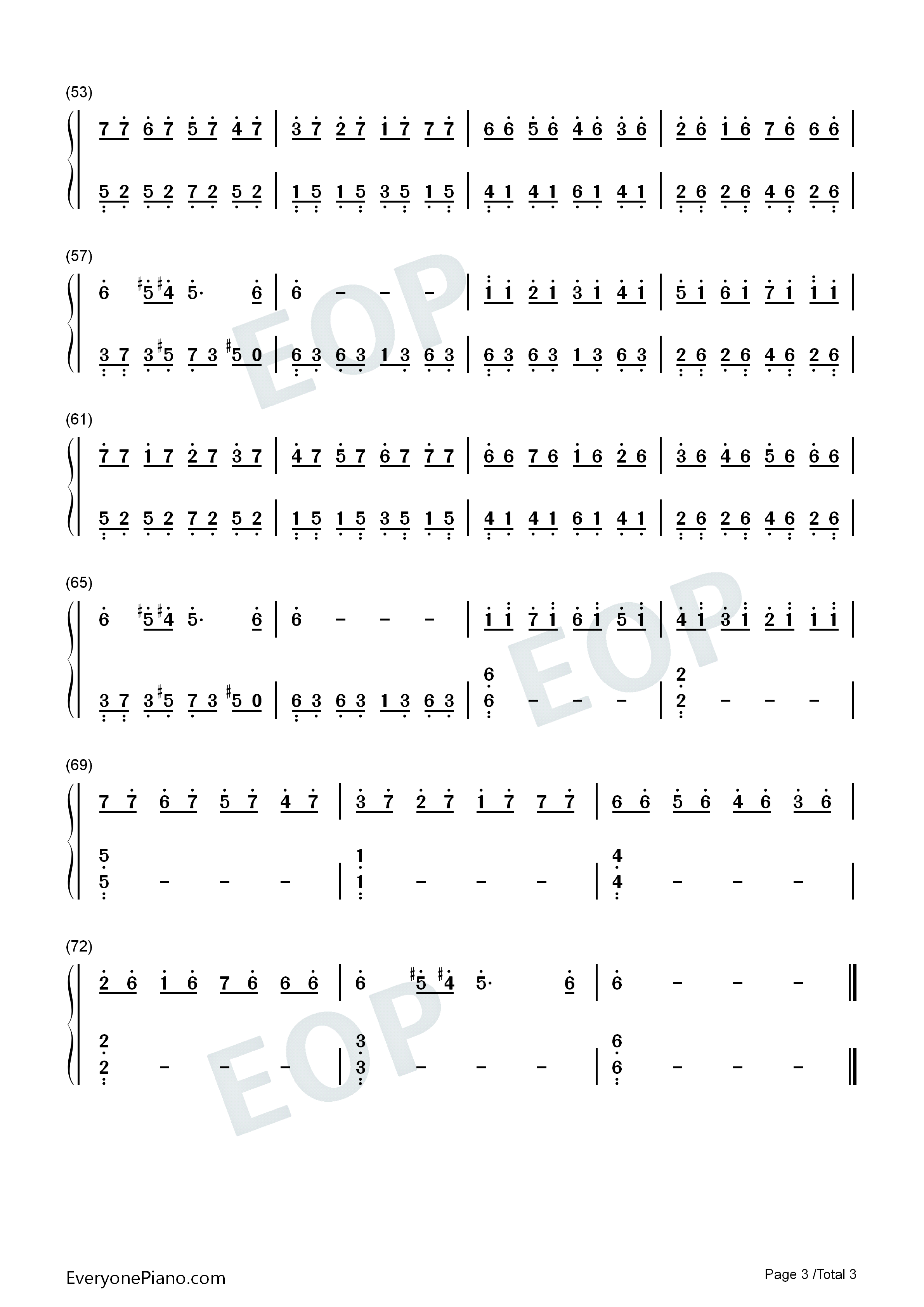 Passacaglia钢琴简谱_George_Frideric_Handel演唱