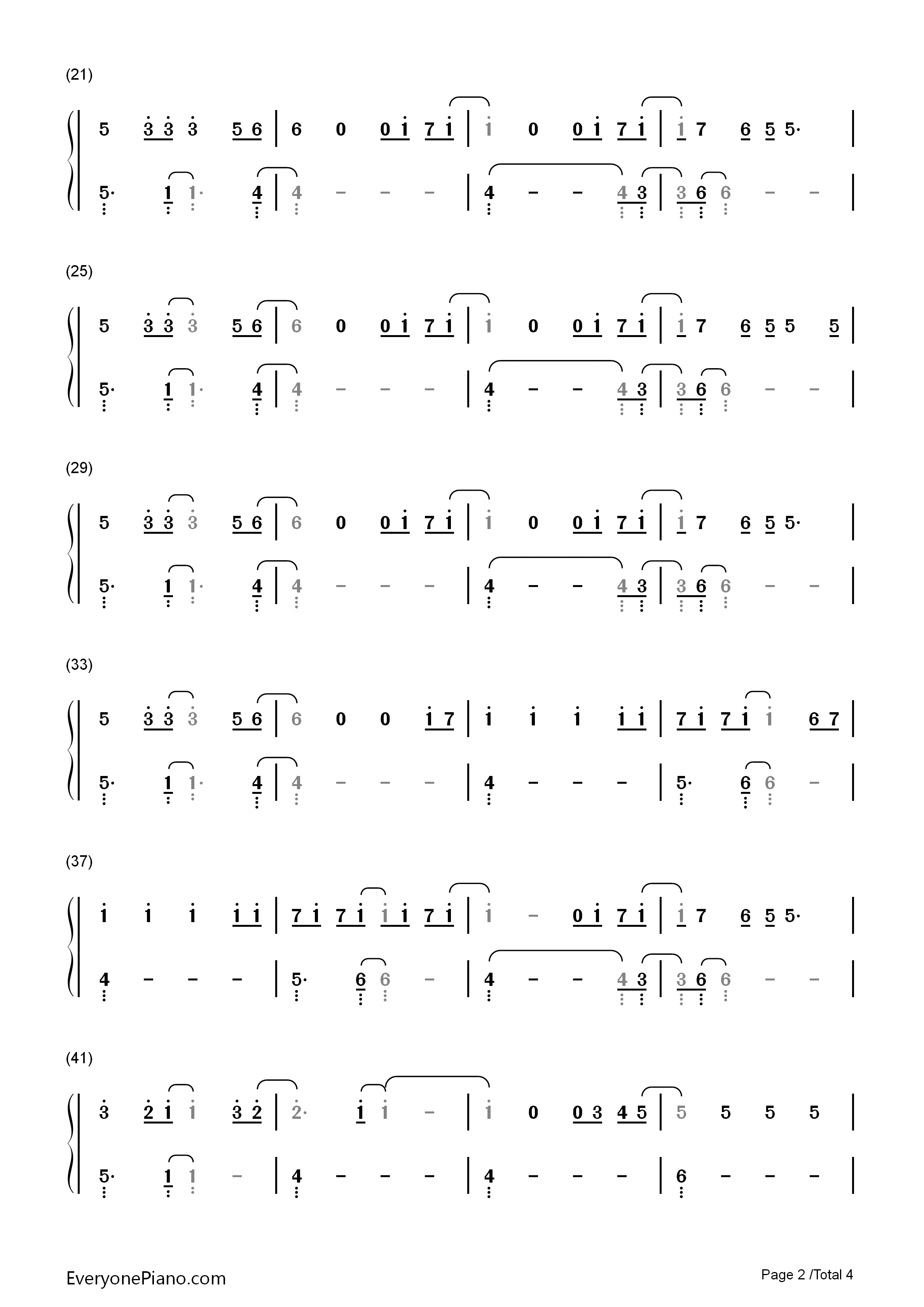 Hit_The_Lights钢琴简谱_Selena_Gomez演唱