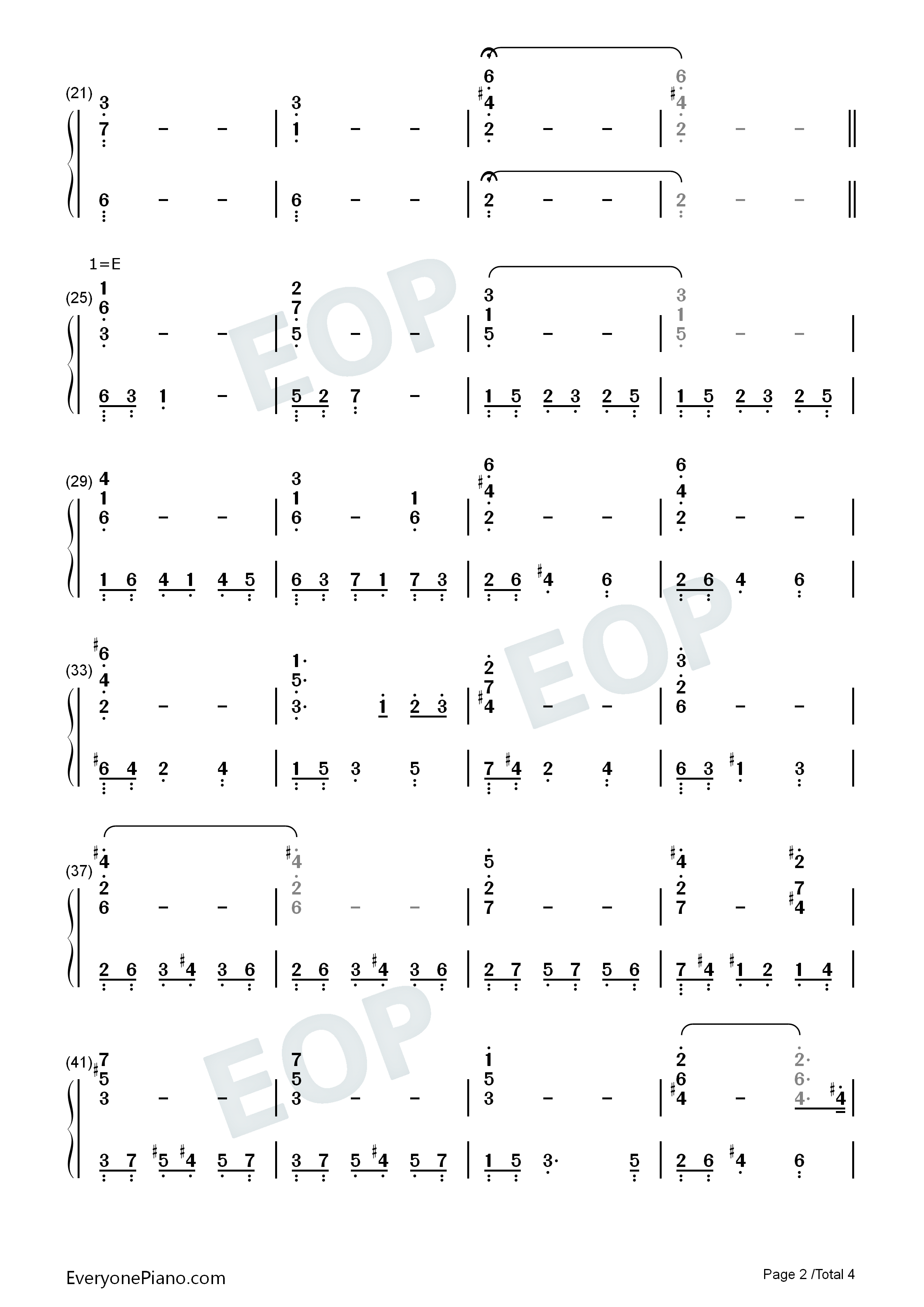 Never_Forget钢琴简谱_Martin_O'Donnell_Michael_Salvatori演唱