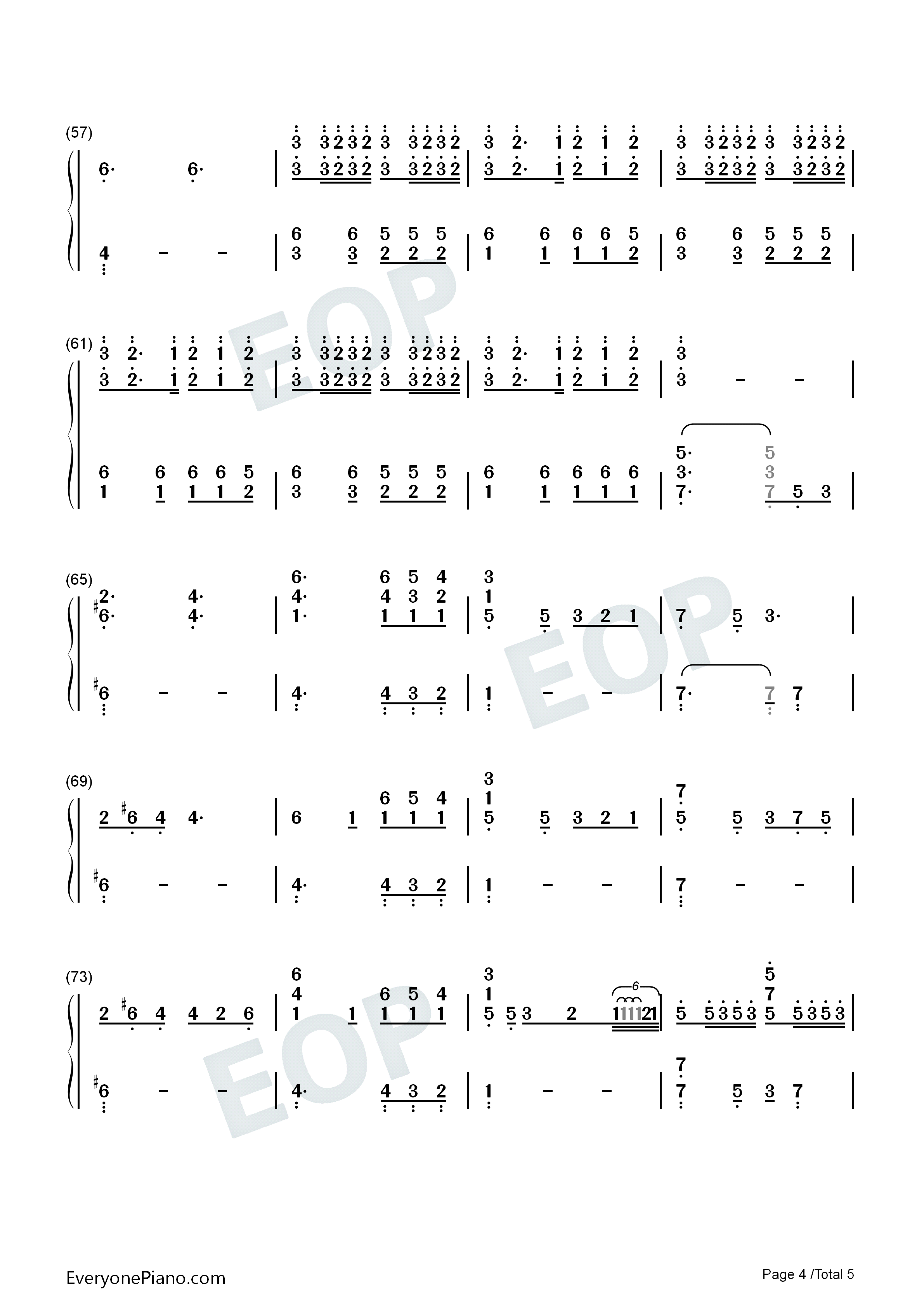 Perfect_Day钢琴简谱_Lou_Reed演唱