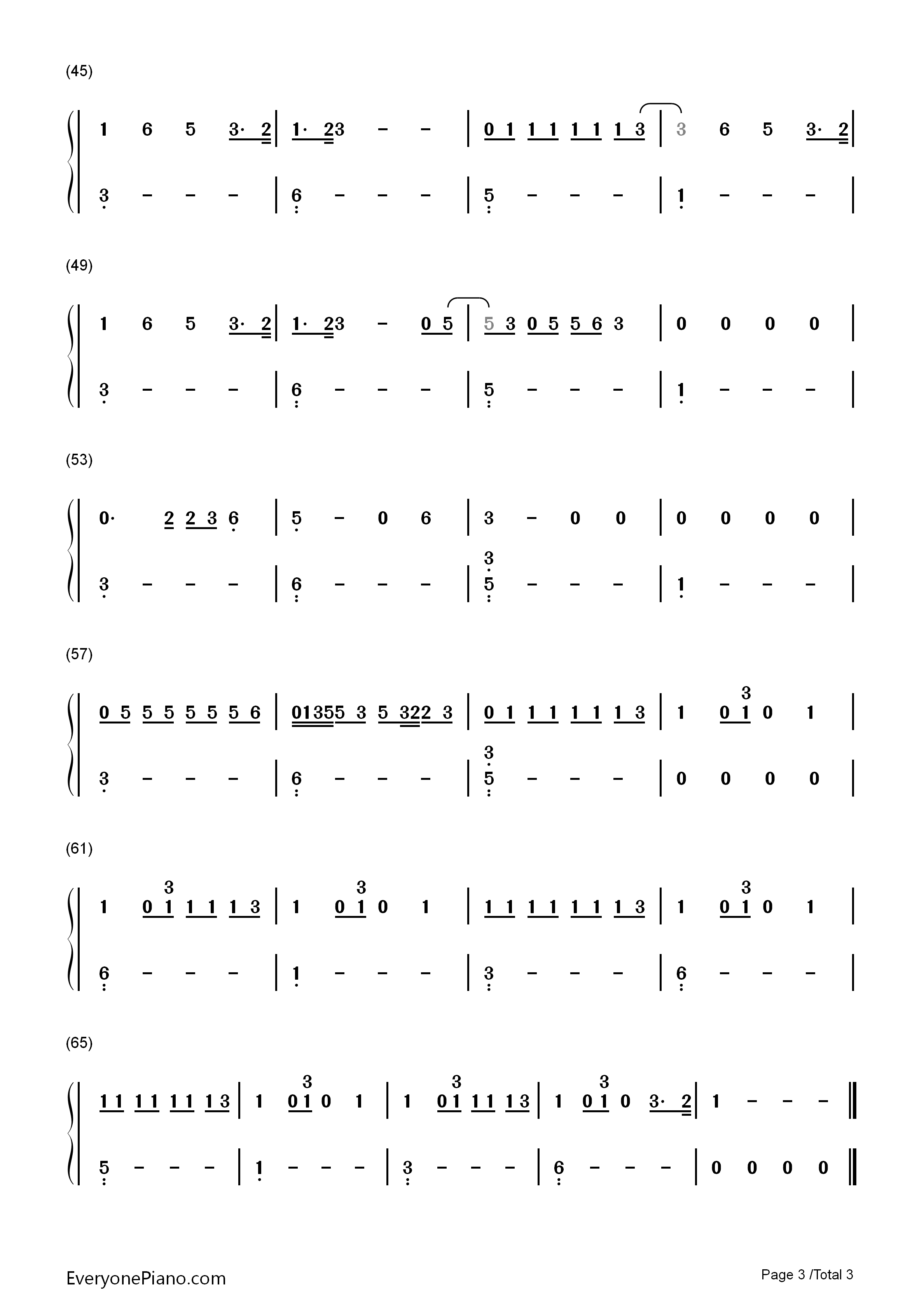 Hands_to_Myself钢琴简谱_Selena_Gomez演唱