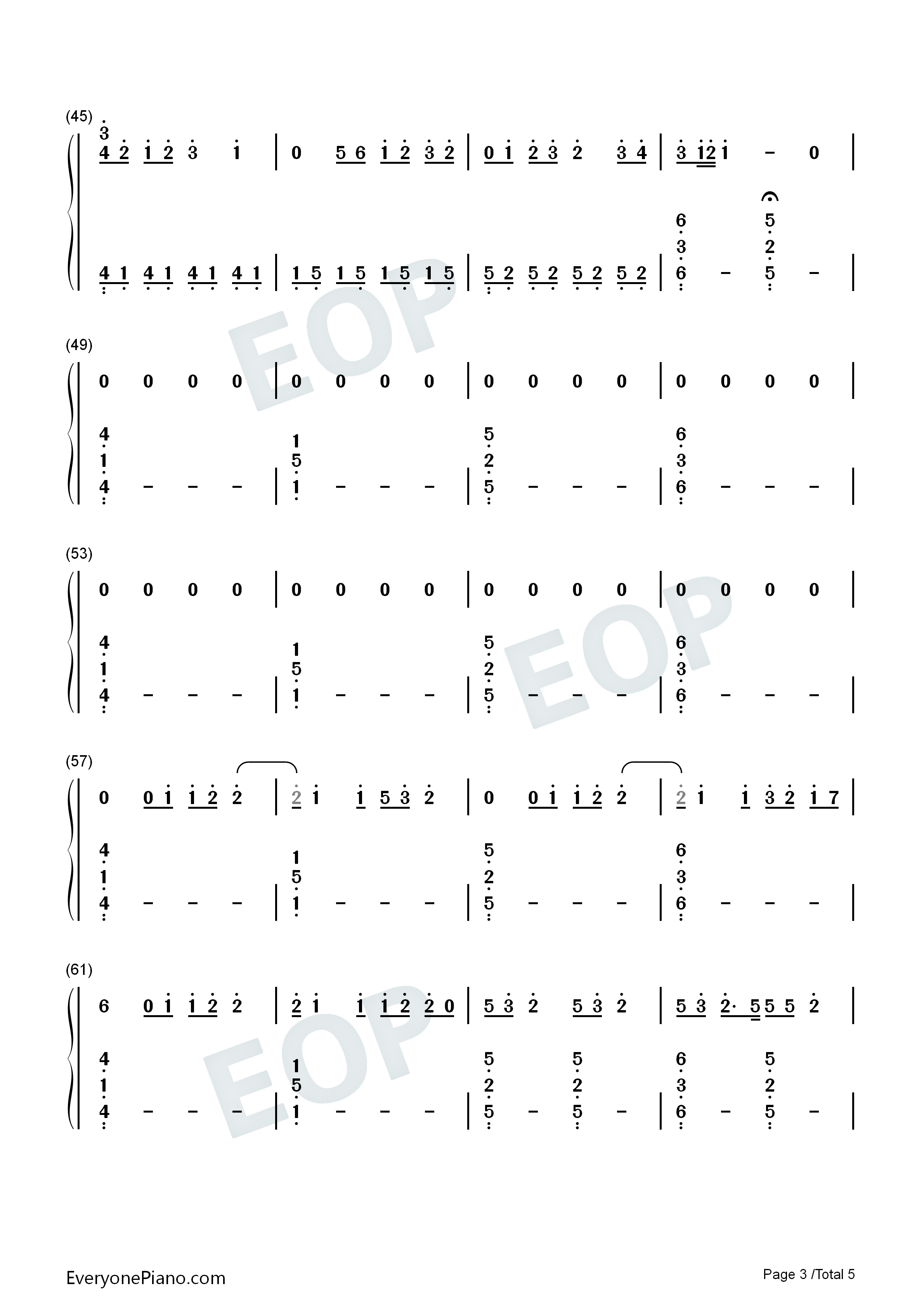 All_Eyes_On_Me钢琴简谱_Bo_Burnham演唱