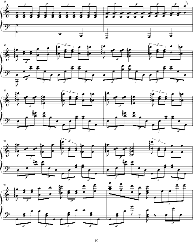 魔王_李斯特改变舒伯特曲简谱_李斯特演唱