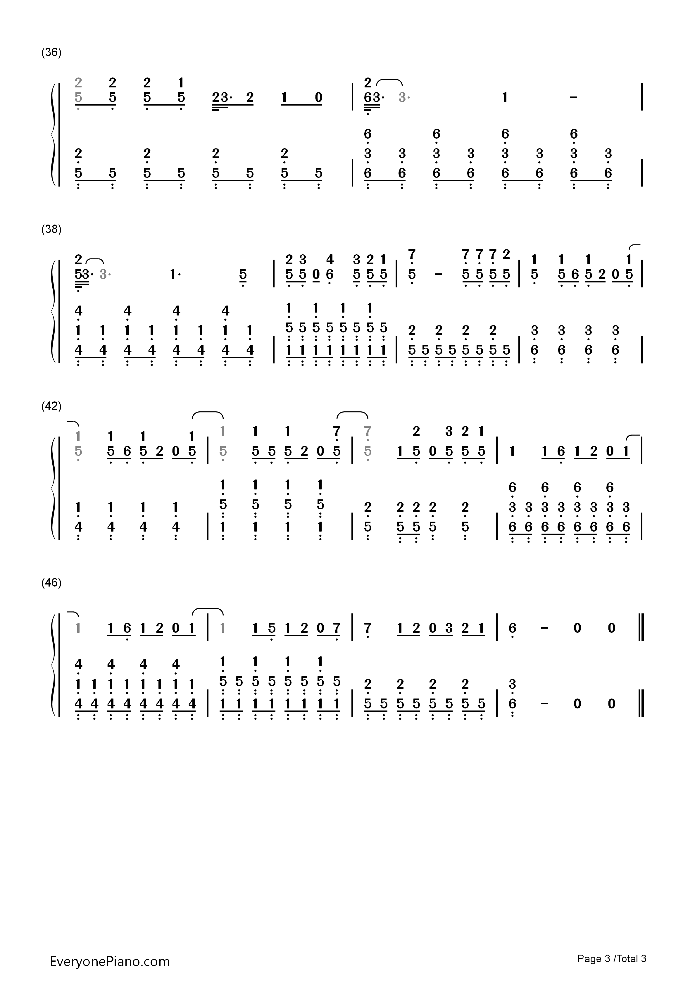 Sparks_Fly钢琴简谱_Taylor_Swift演唱